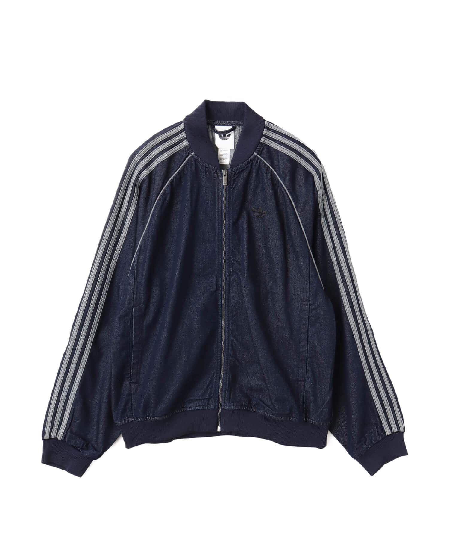 adidas ADICOLOR LOOSE SUPERSTAR DENIM STONE インディゴデニムのメイン画像