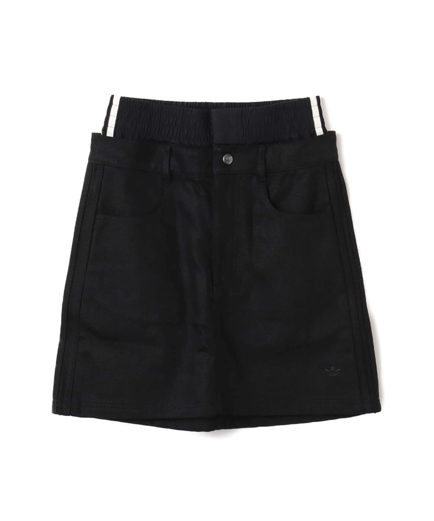 adidas FIREBIRD UTILITY MINI SKIRT ブラックのメイン画像