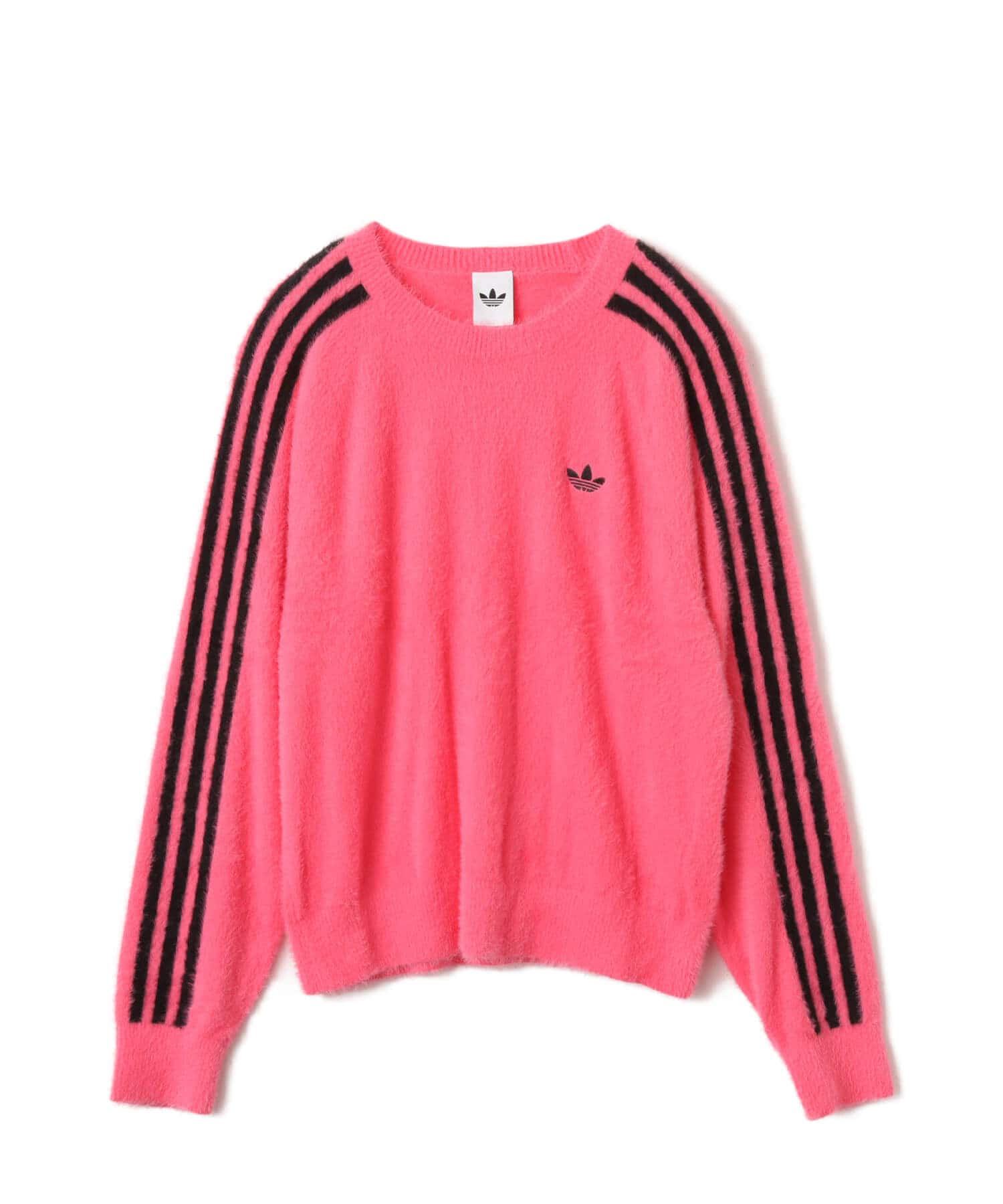 adidas ADICOLOR HOLIDAY KNIT SWEATER ルシッドピンクのメイン画像