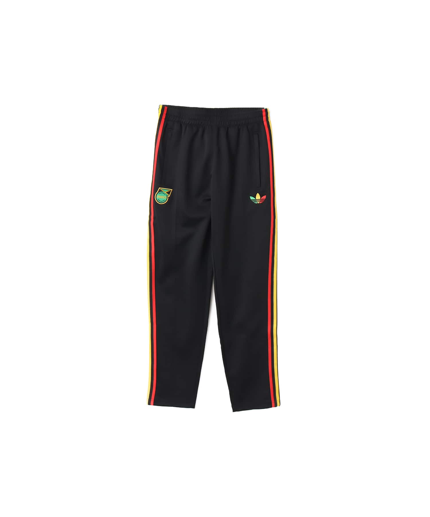 adiads JAMAICA X BOB MARLEY ORIGINALS TRACK PANTS ブラックのメイン画像
