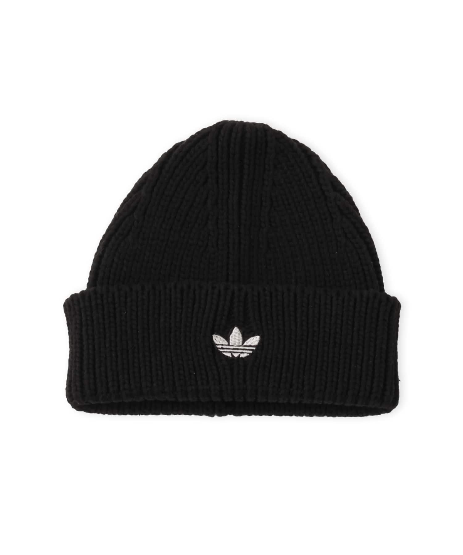 adidas FISHERMAN SHORT BEANIE ブラックのメイン画像