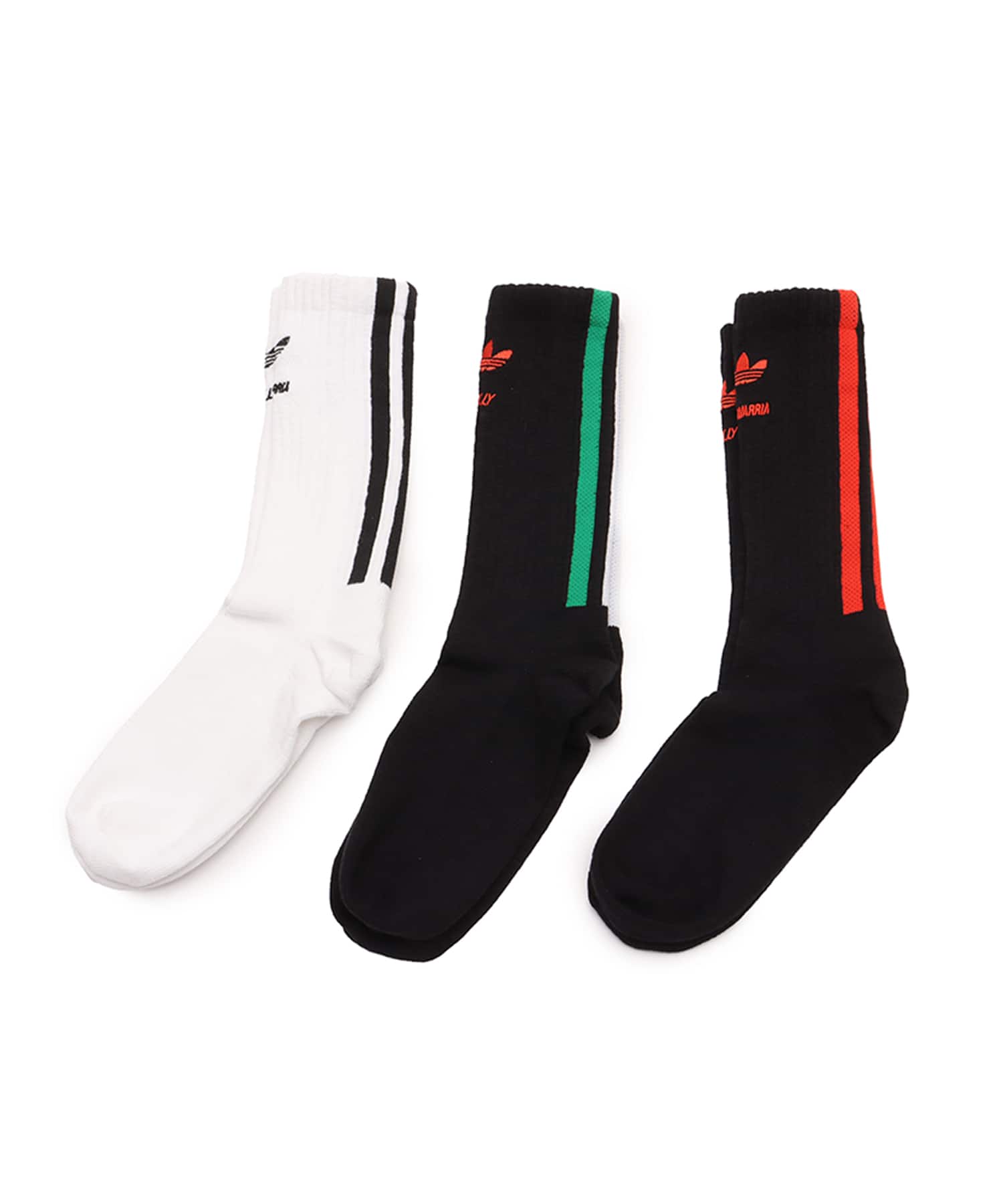 adidas WILLY CHAVARRIA SOCKS ホワイト/ブラック/ブラックのメイン画像
