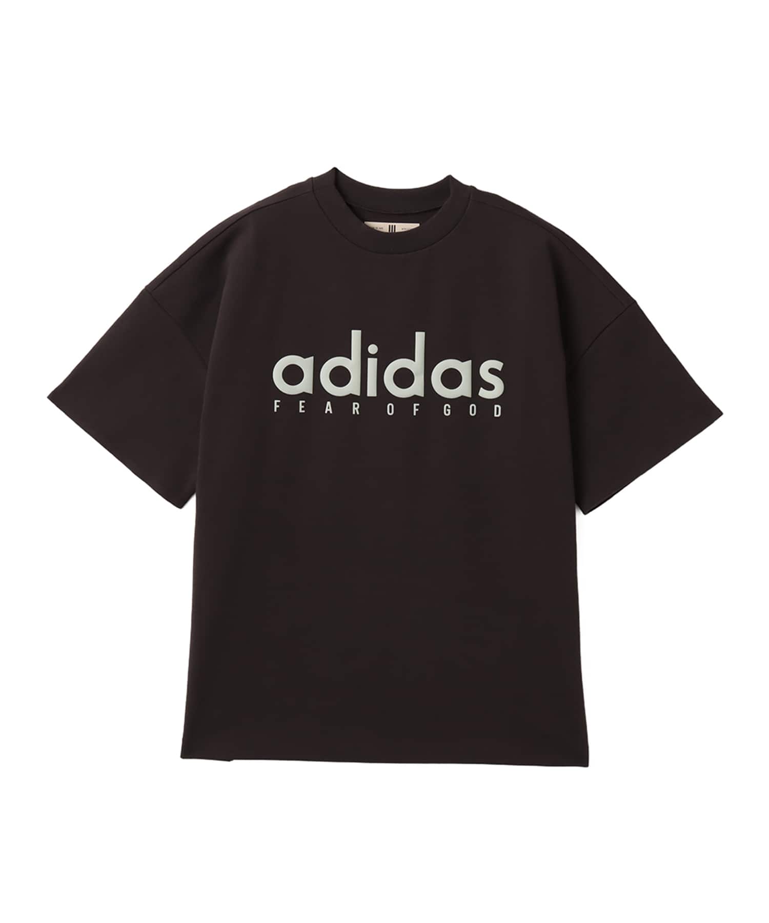 adidas FEAR OF GOD ATHLETICS QUICKDRY TEE ナイトブラウンのメイン画像