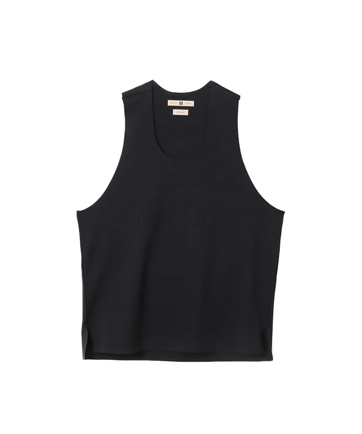 adidas FEAR OF GOD ATHLETICS PERFORMANCE TANK ブラックのメイン画像