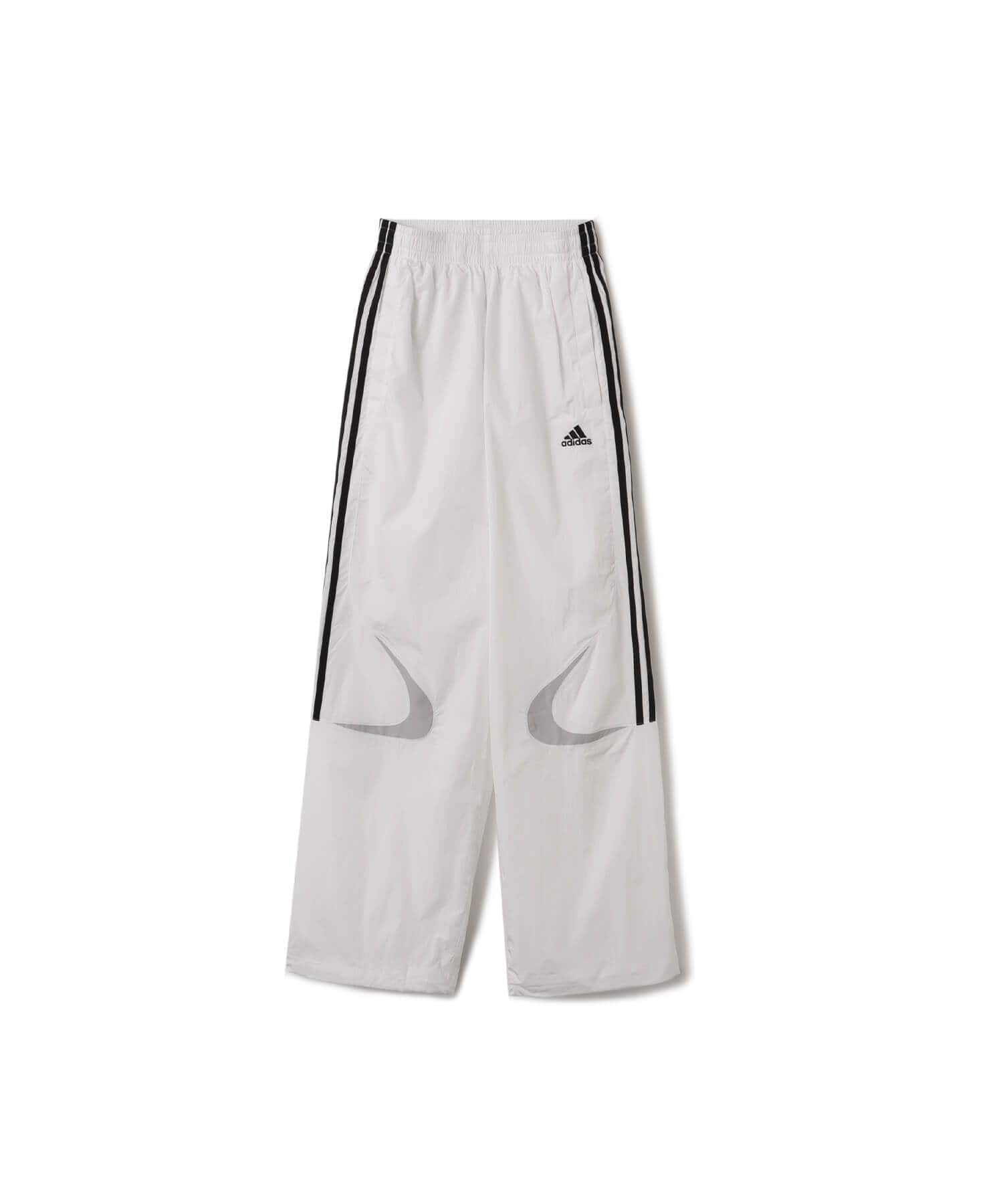 adidas TEAMGEIST ADICOLOR OVERSIZED TRACK PANT ホワイトのメイン画像