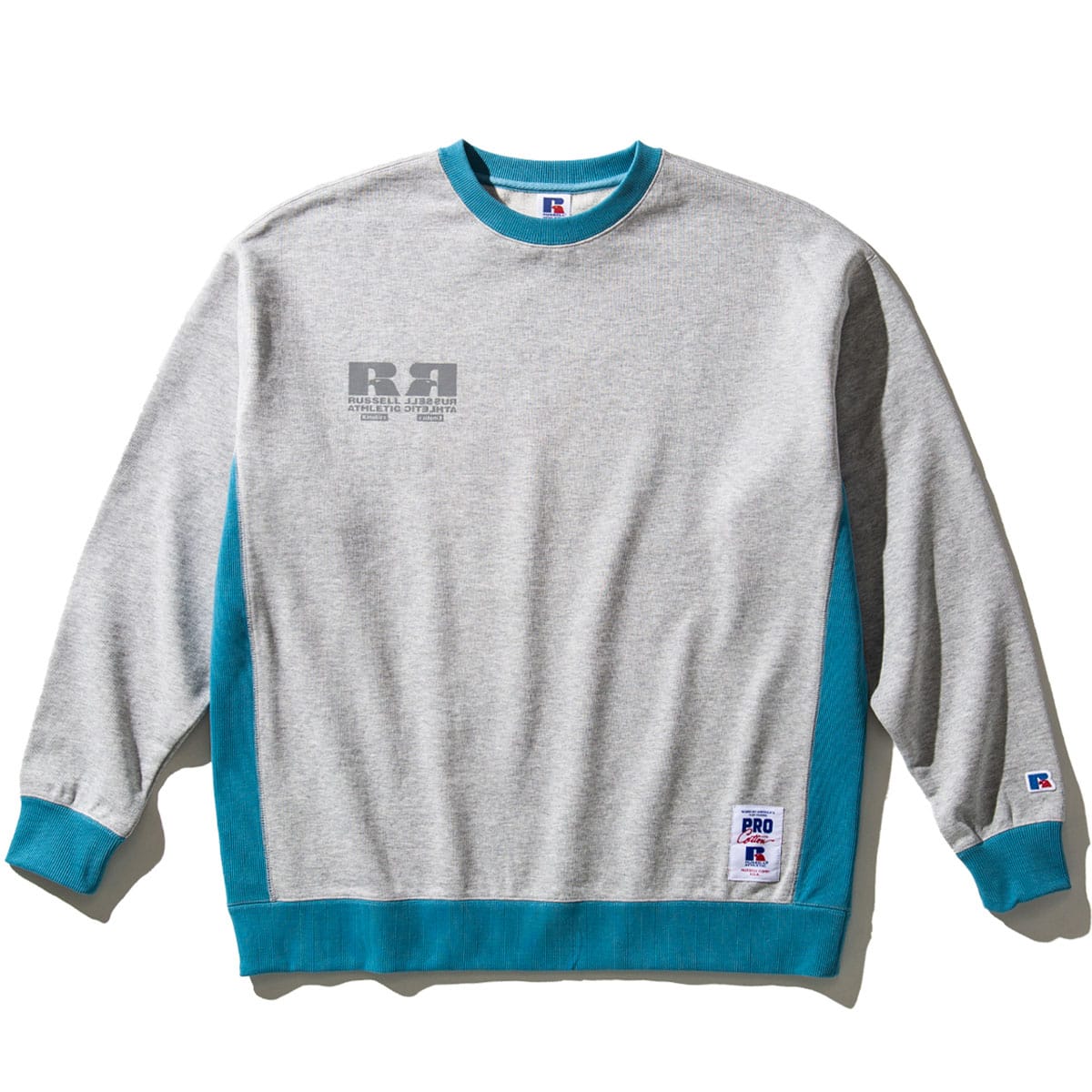 RUSSELL ATHLETIC × Kinetics REFLECTIVE CREW SWEAT GREY 22SS-I