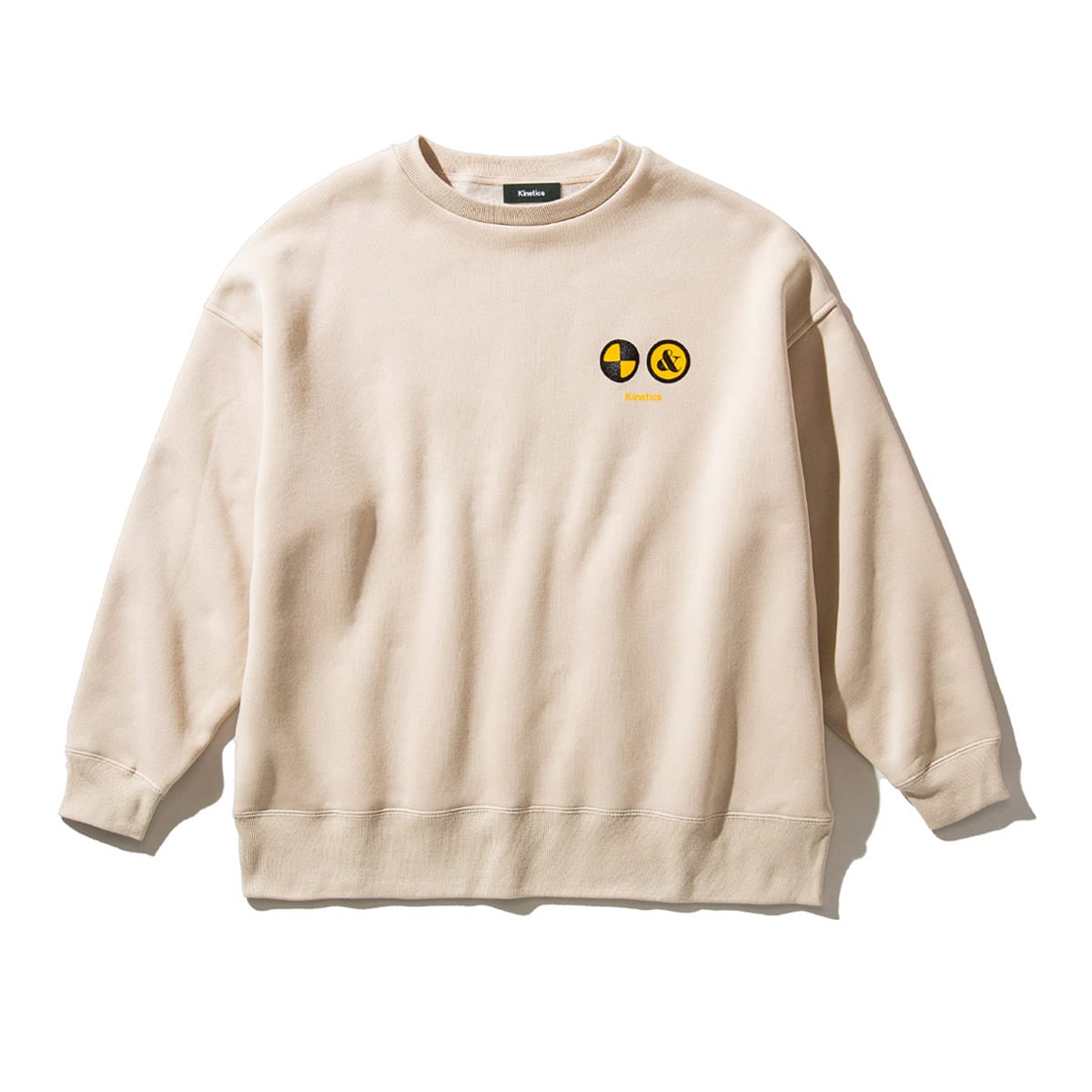 UND x Kinetics CREW SWEAT BEIGE 21FA-I