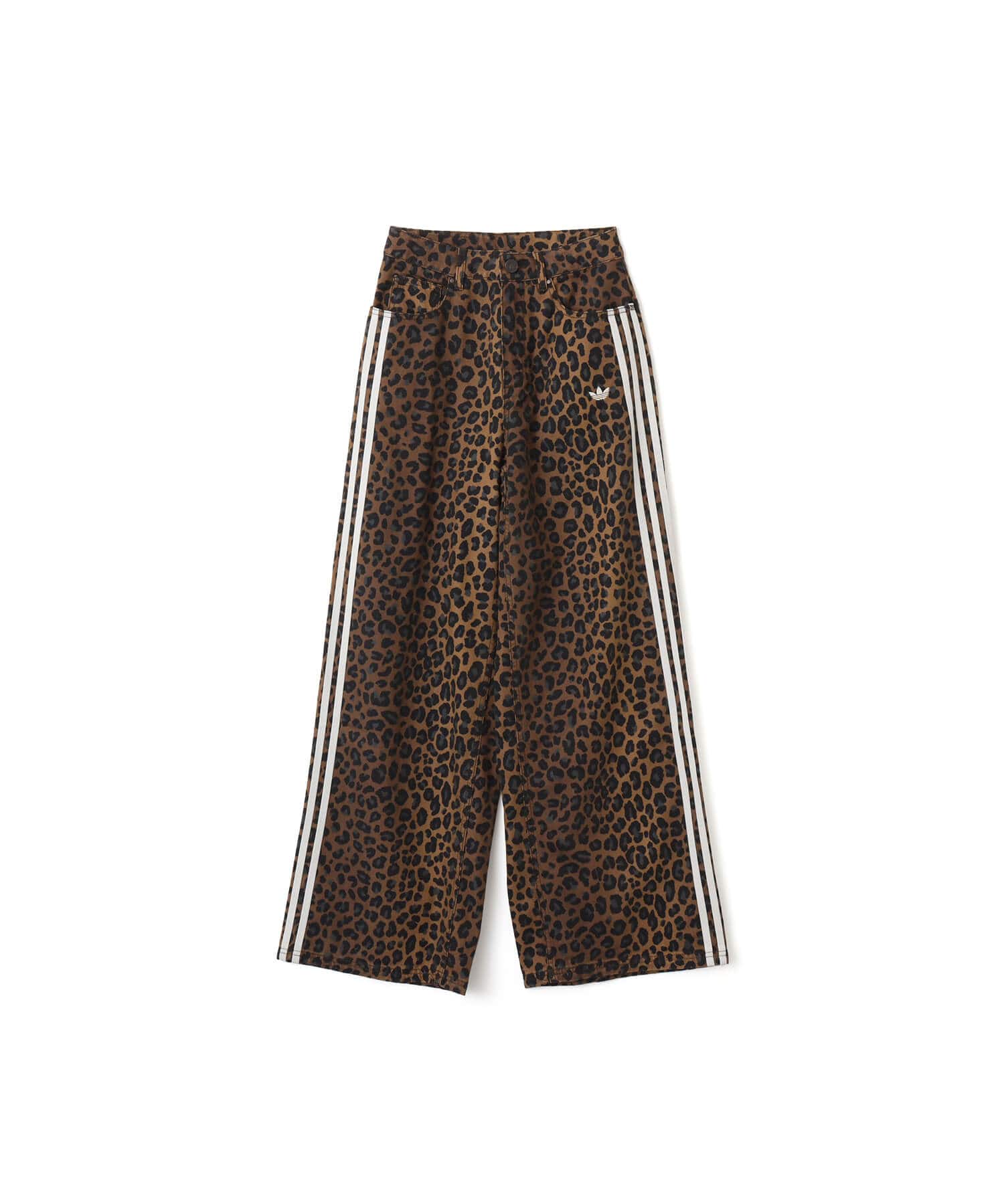 adidas DENIM LOOSE PANTS MULTICOLOR/bronze strataのメイン画像