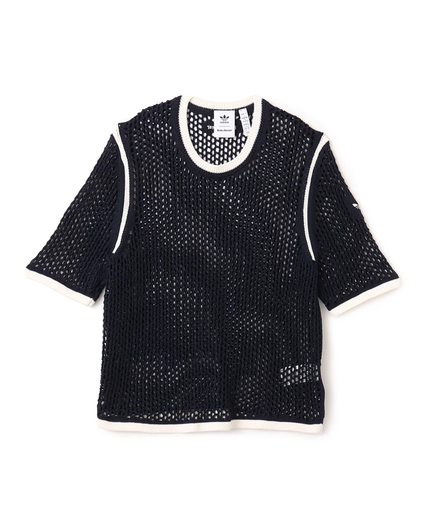 adidas WALES BONNER KNIT TOP ナイトネイビーのメイン画像