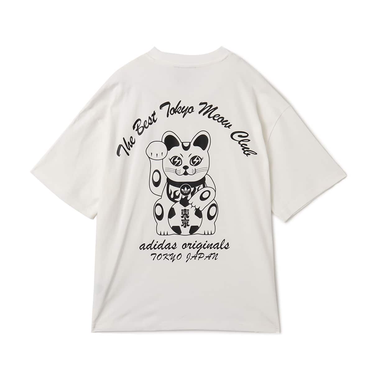 adidas TOKYO NEKO TEE ホワイトのメイン画像