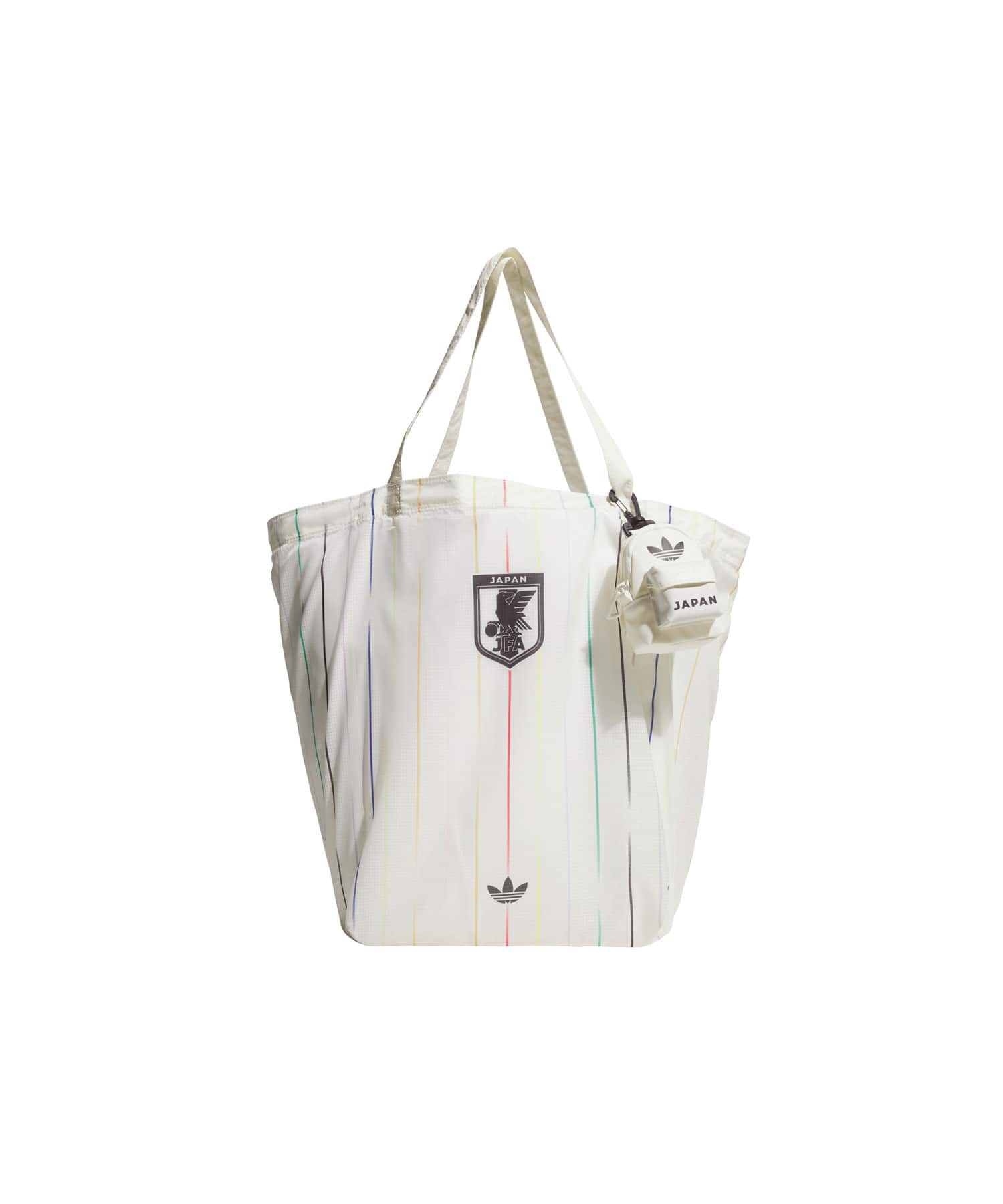 adidas サッカー日本代表 PACKABLE BAG アウェイ オフホワイトのメイン画像