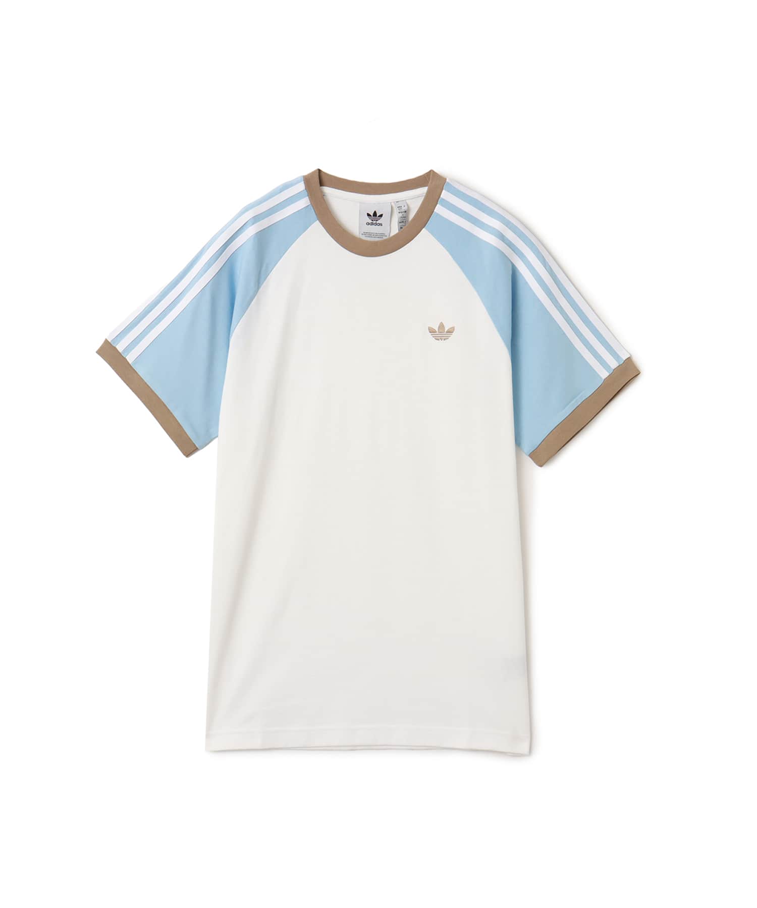 adidas CALI TEE ホワイト/クリアスカイ/ブランチカーゴ adidas CALI TEE ホワイト/クリアスカイ/ブランチカーゴ