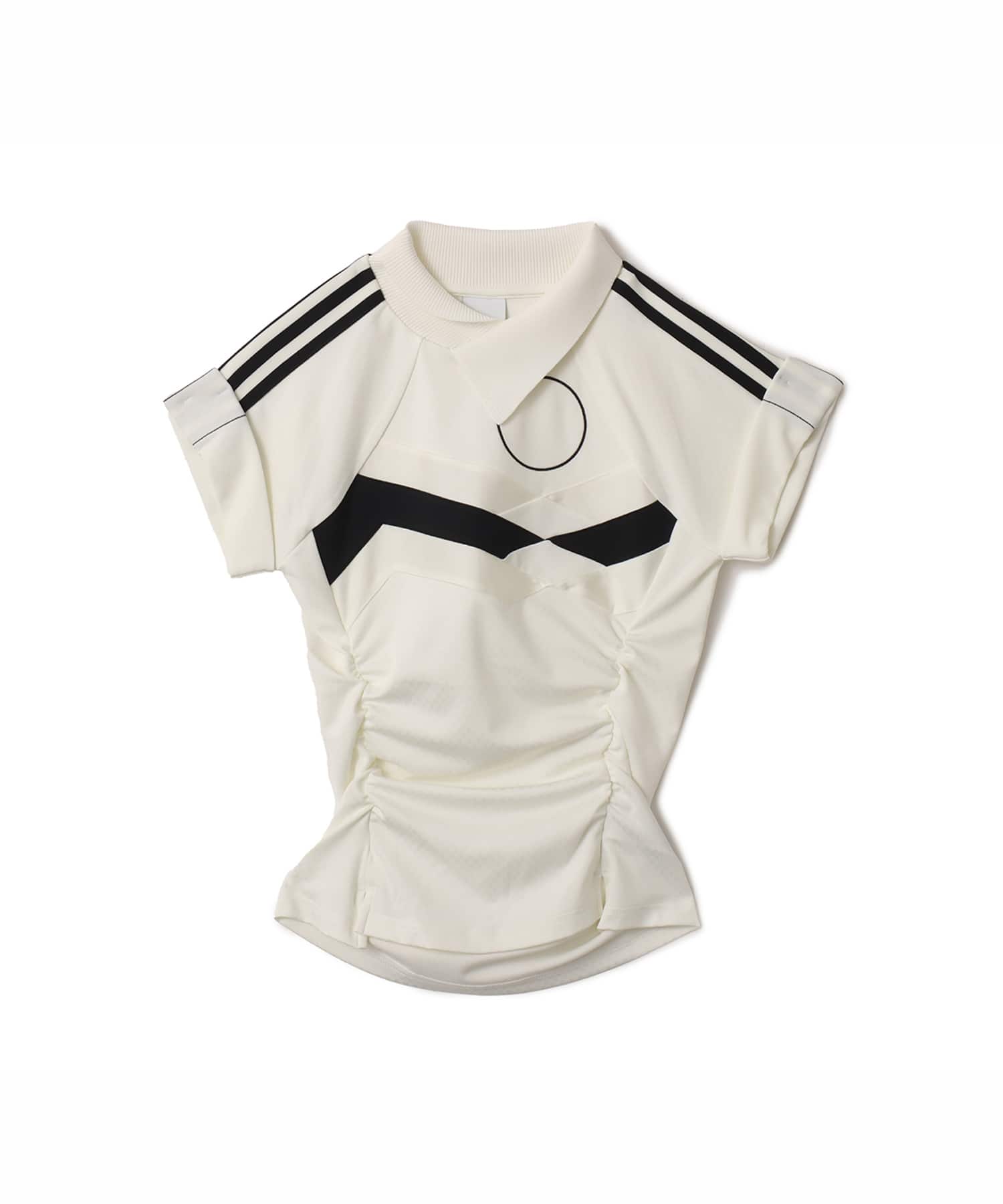 adidas RECONSTRUCTED TOP オフホワイト/ブラックのメイン画像