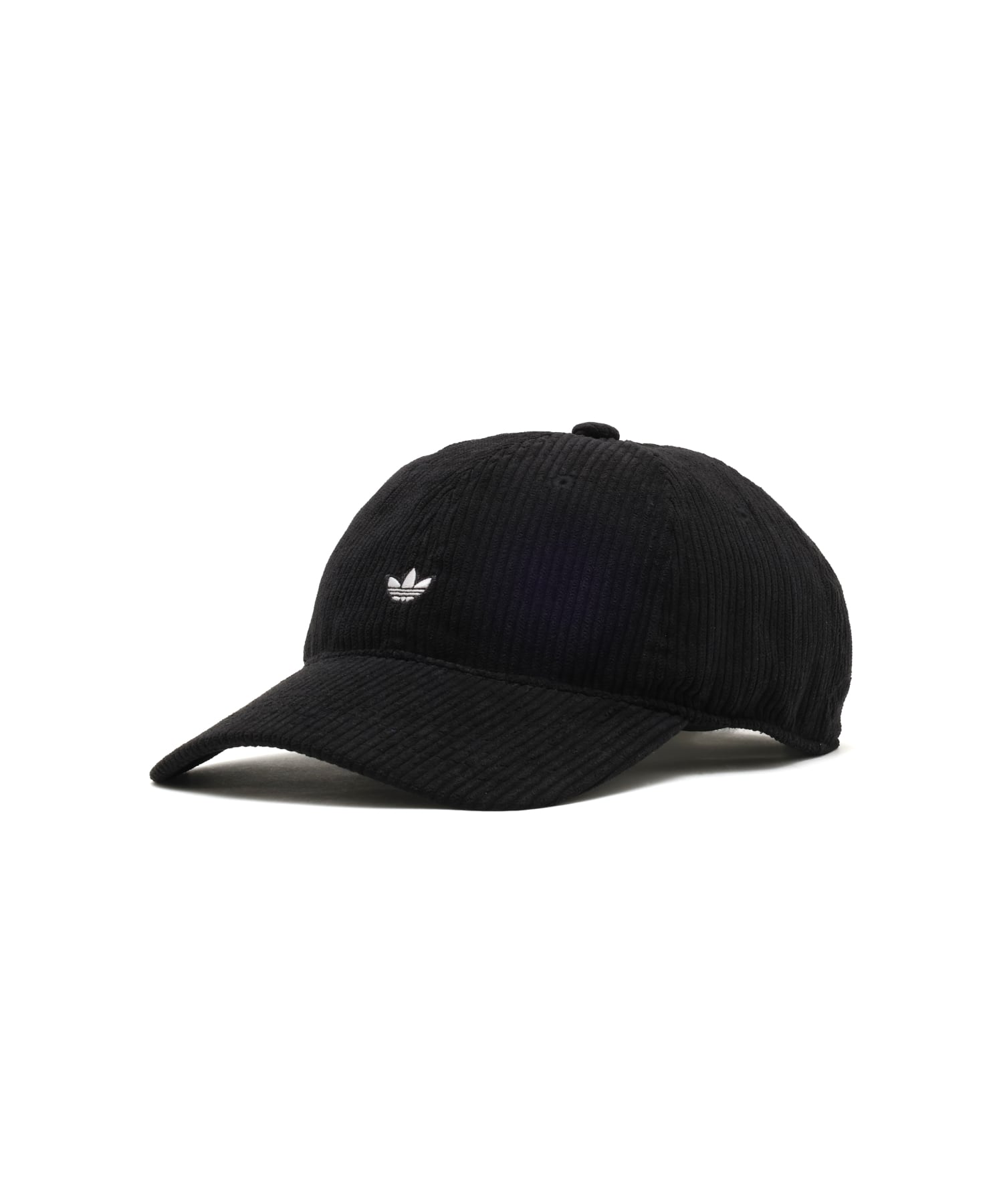 adidas CORDUROY BASEBALL CAP ブラックのメイン画像