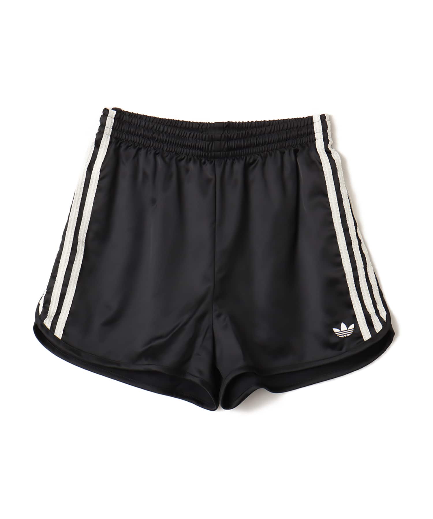 adidas SATIN SHORTS RUFFLE 3S ブラックのメイン画像