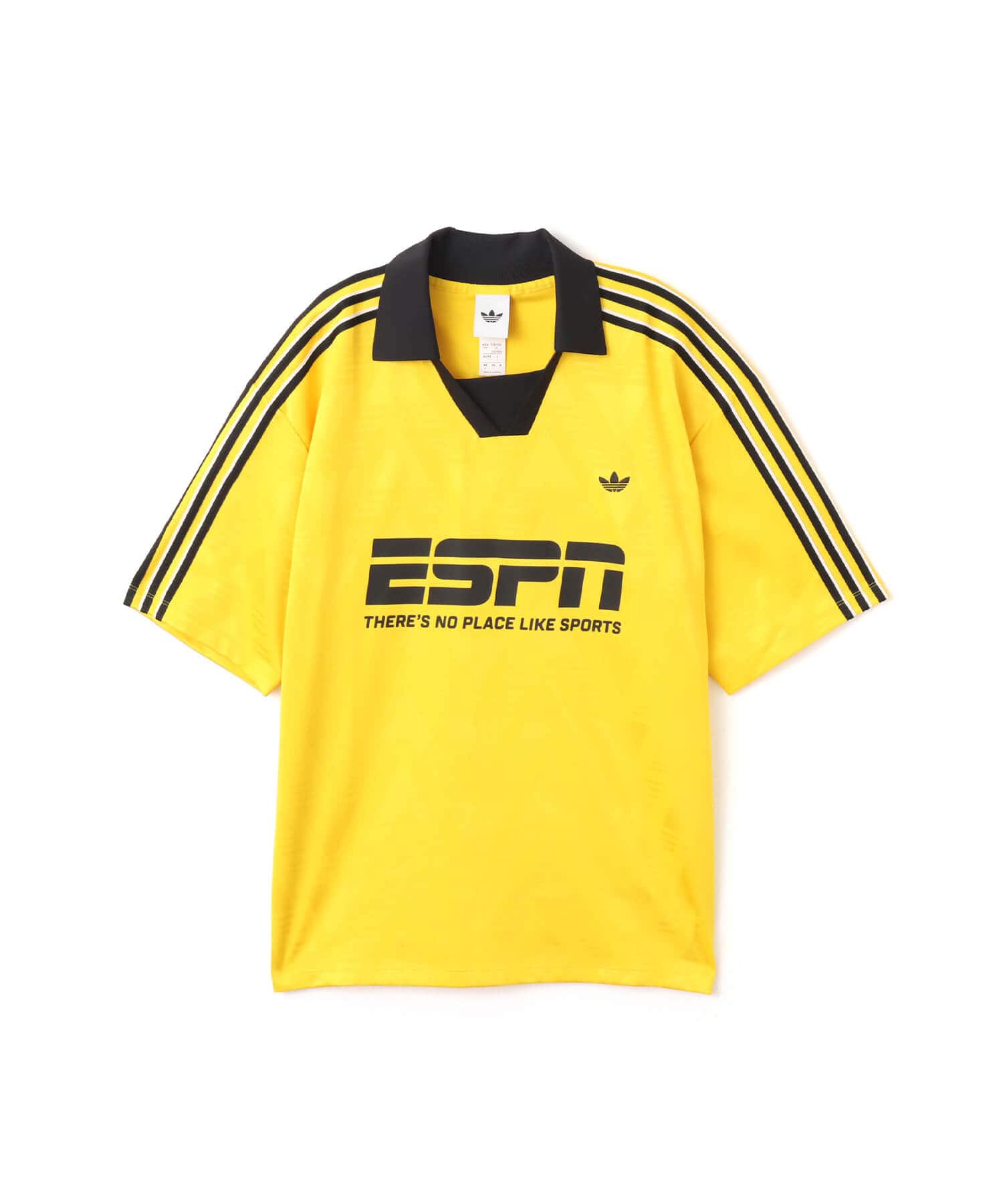 adidas FOOTBALL JERSEY SPONSOR ＥＱＴイエローのメイン画像