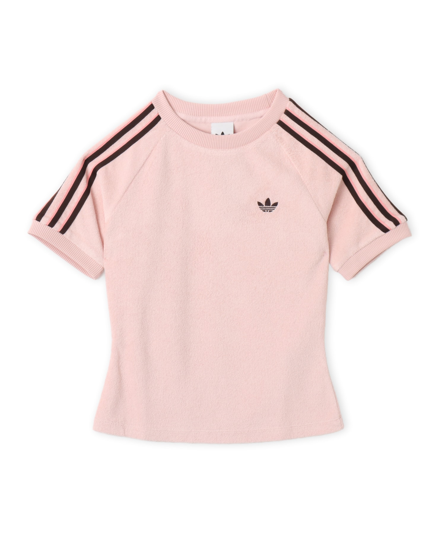 adidas TERRY TOWEL CALI TEE サンディーピンクのメイン画像