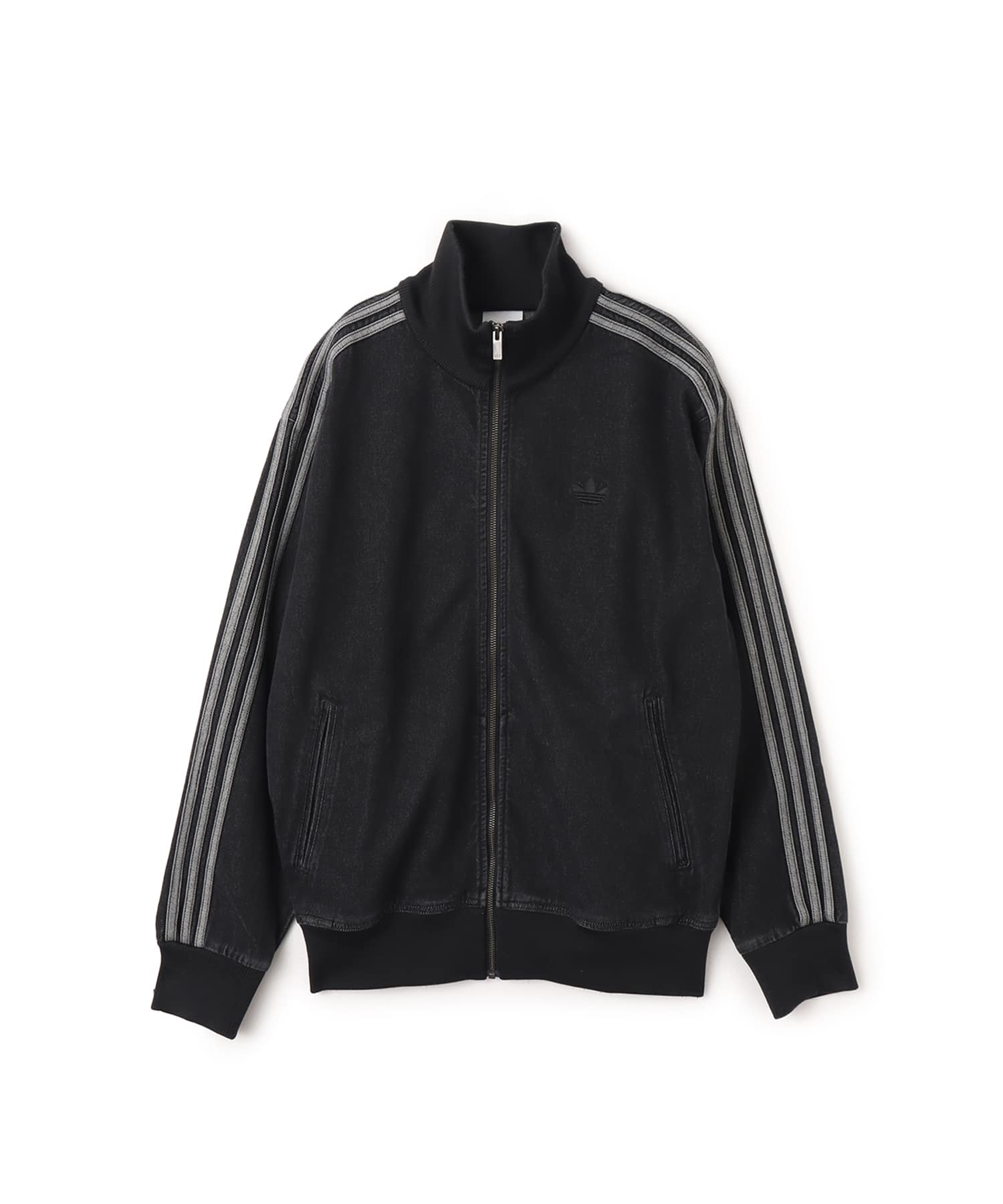 adidas ADICOLOR DENIM FIREBIRD TRACK TOP トゥルーブラックデニムのメイン画像