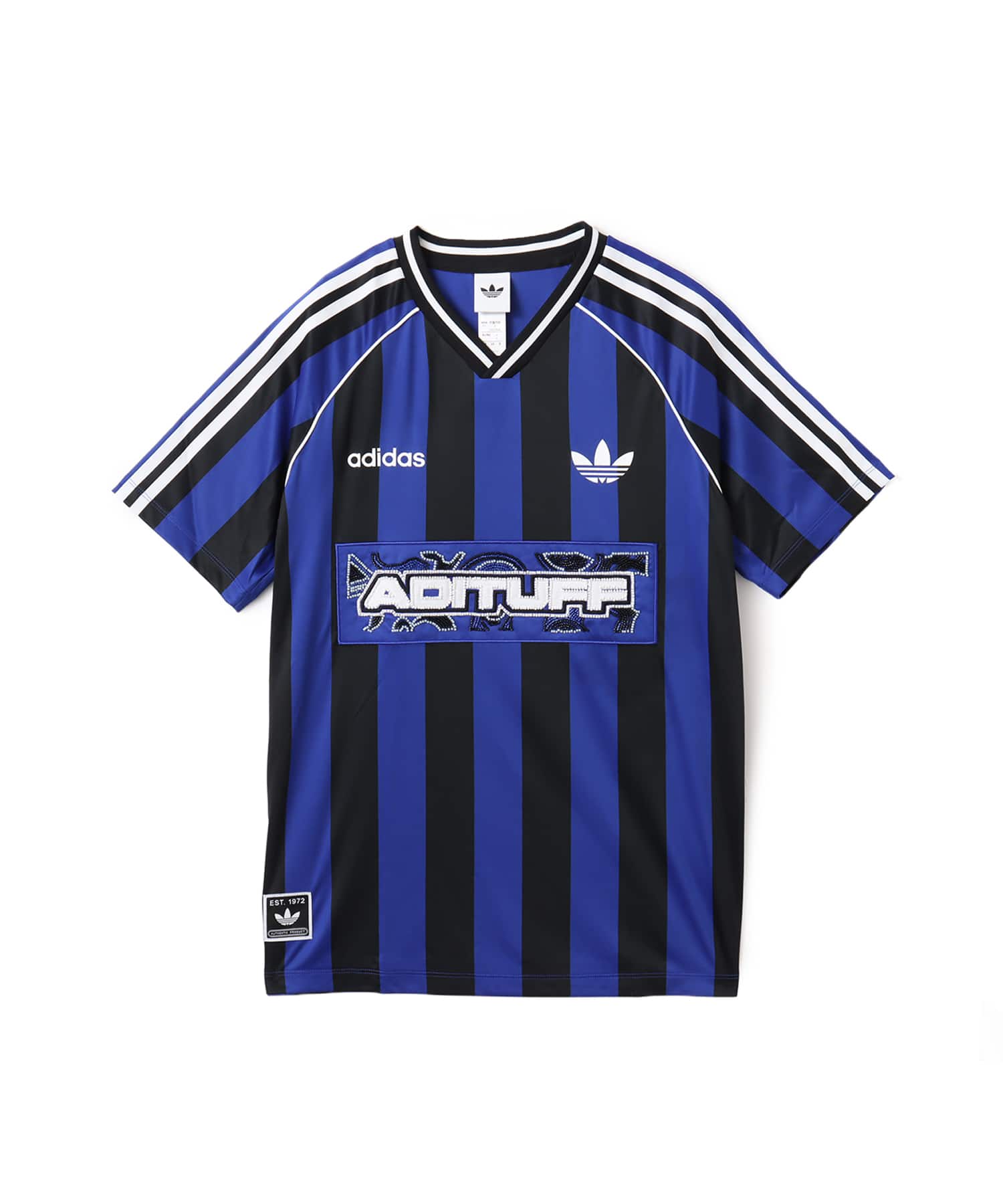 adidas BEADS JERSEY セミルシッドブルー/ブラックのメイン画像