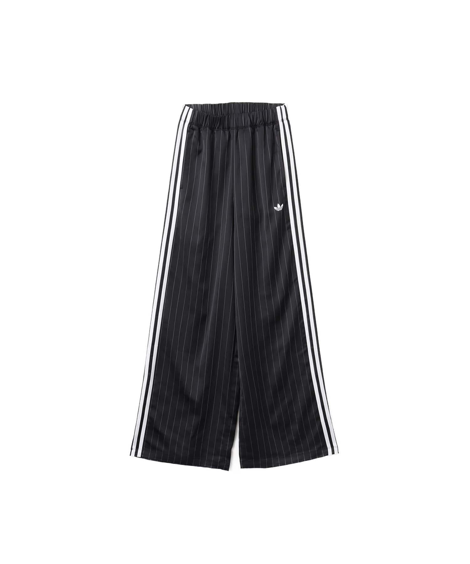 adidas WIDE LEG PANTS ブラックのメイン画像
