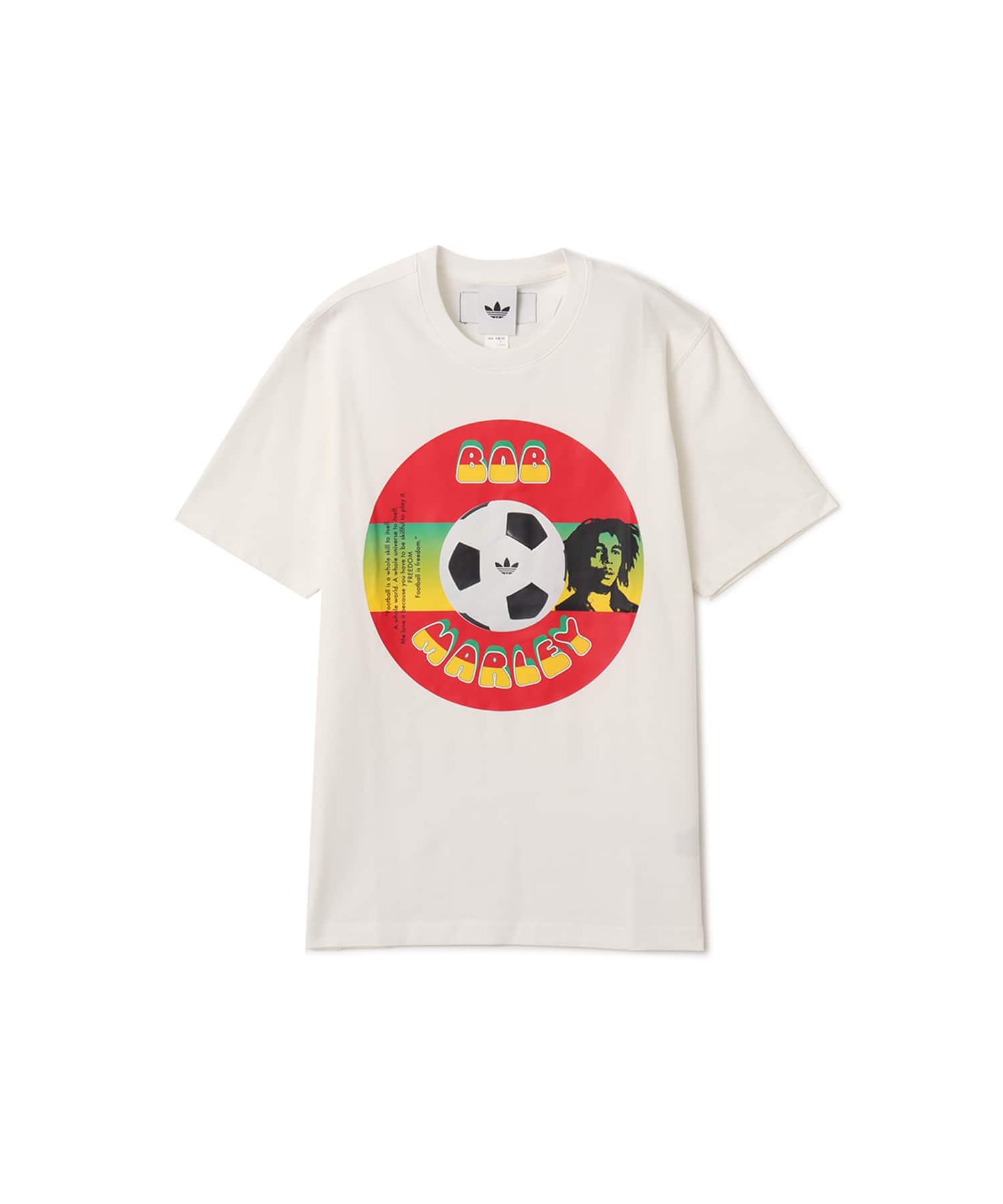 adidas Bob Marley ORIGINALS T-Shirt ホワイトのメイン画像
