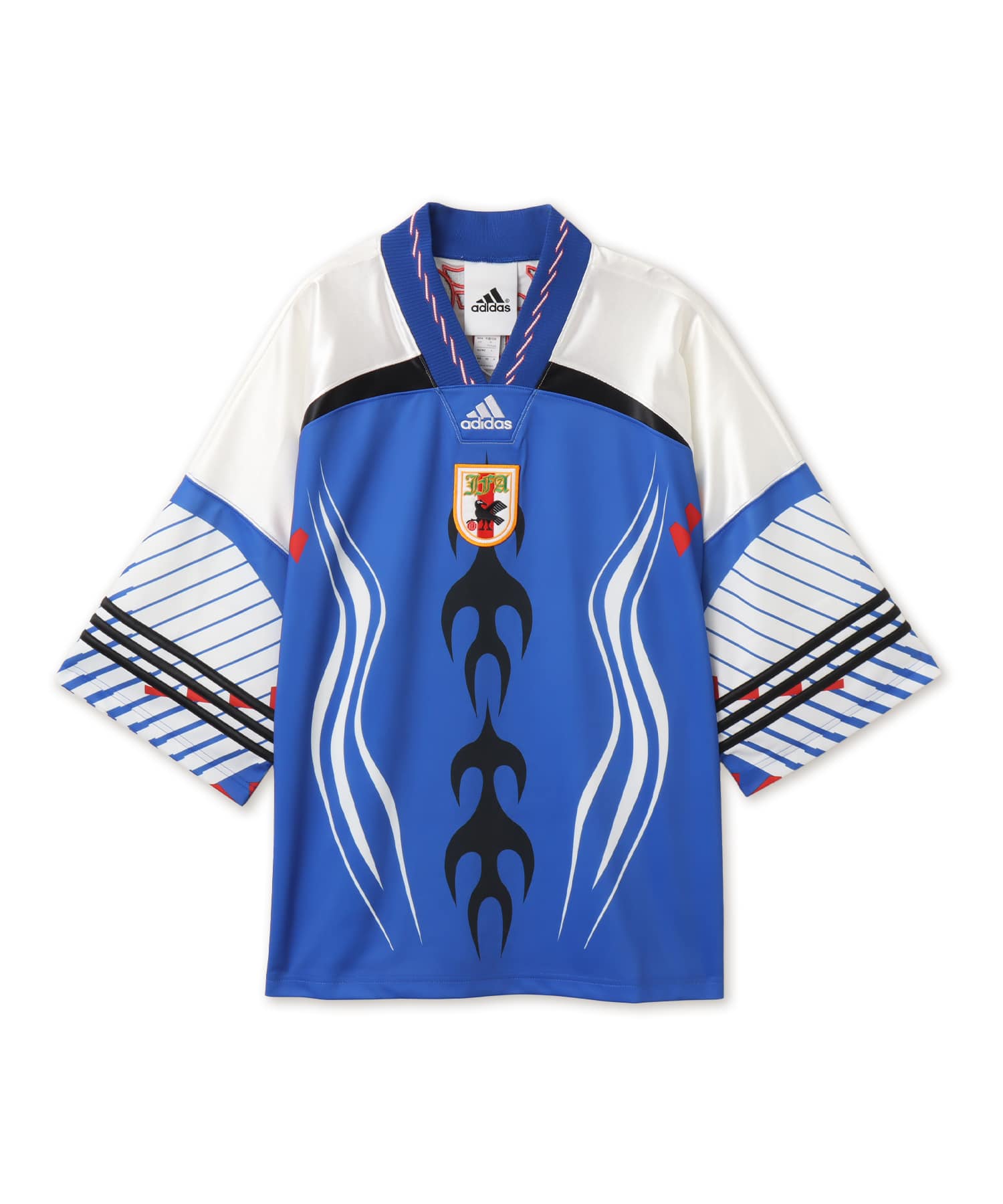 adidas BRINGBACK REMIXED JAPAN JERSEY パワーブルー/ホワイト/レッドのメイン画像