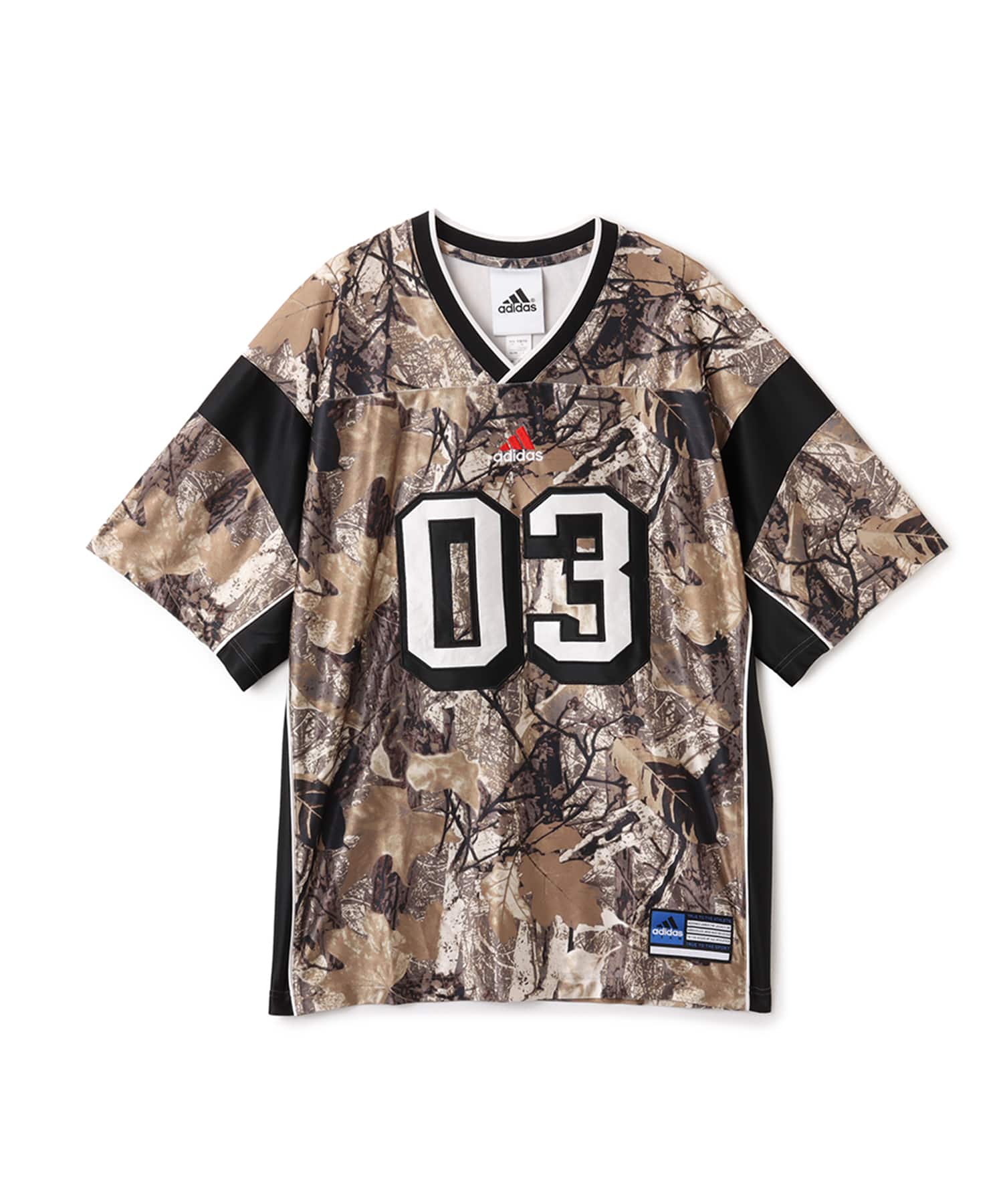 adidas CAMO FOOTBALL JERSEYカモのメイン画像