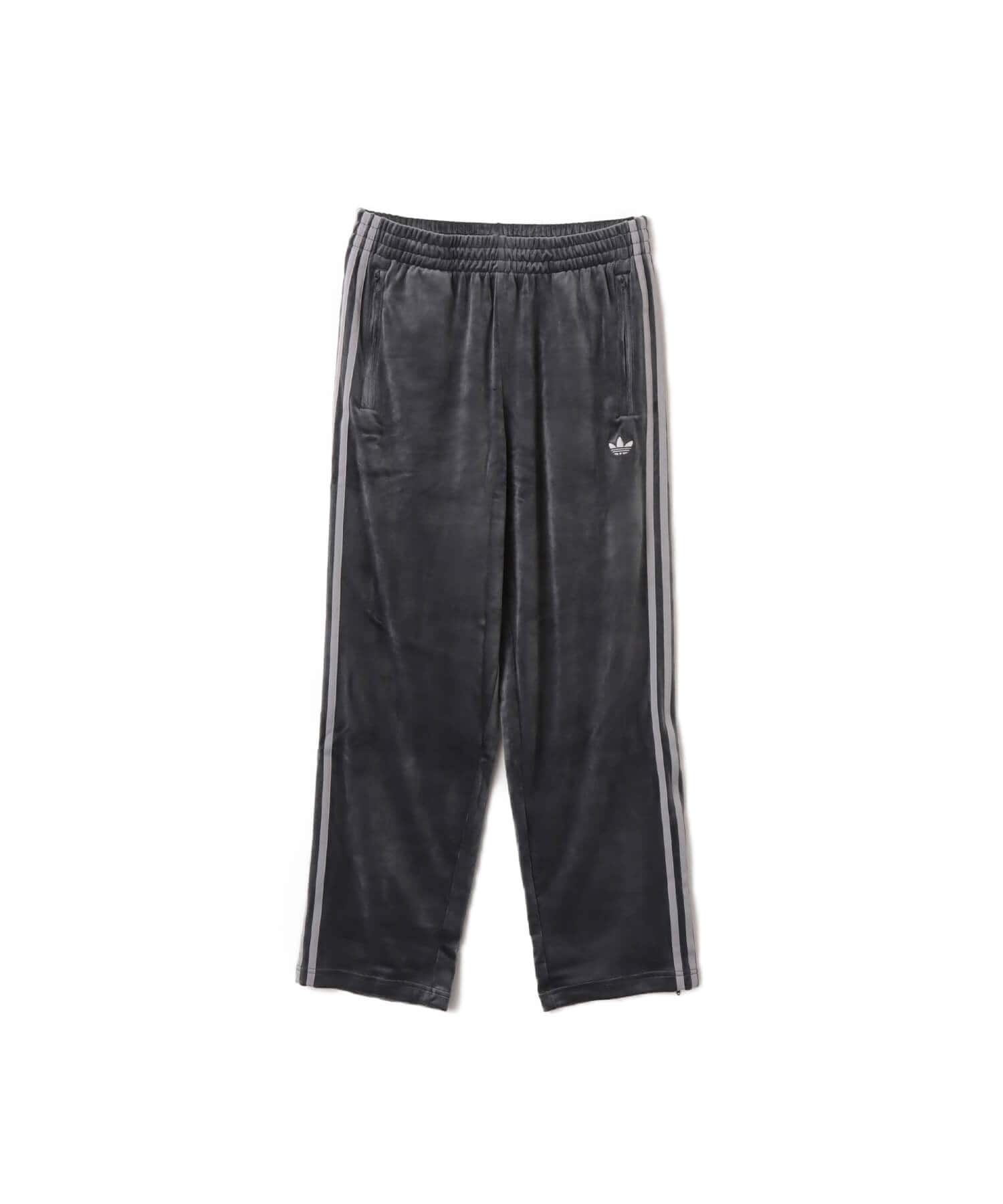 adidas FIREBIRD VELOUR TRACK PANTS ダークグレーのメイン画像