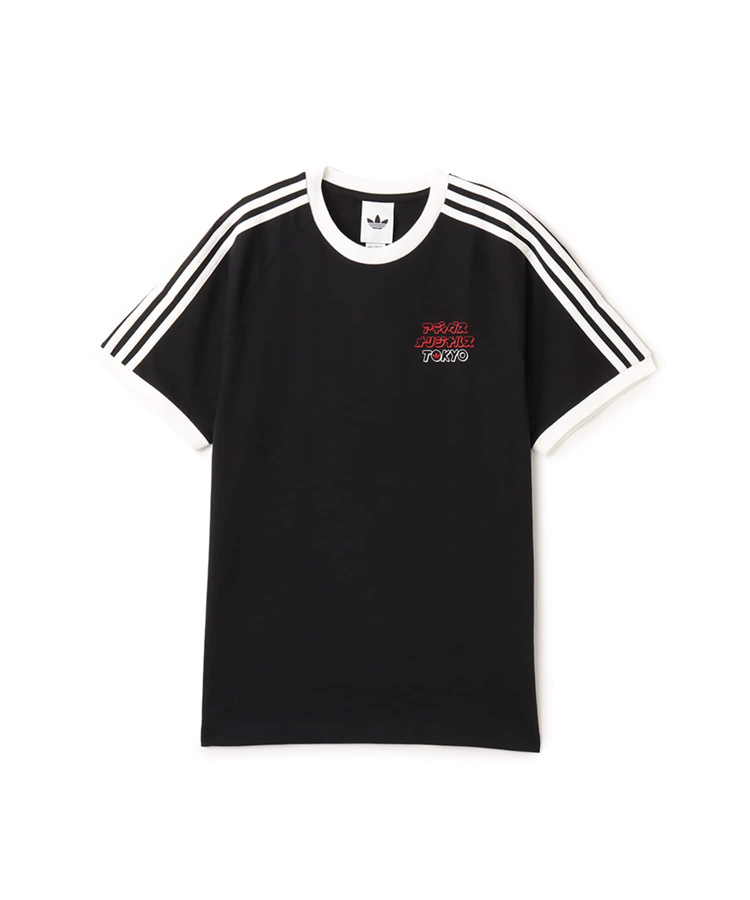 adidas TOKYO KATAKANA T-SHIRT ブラックのメイン画像