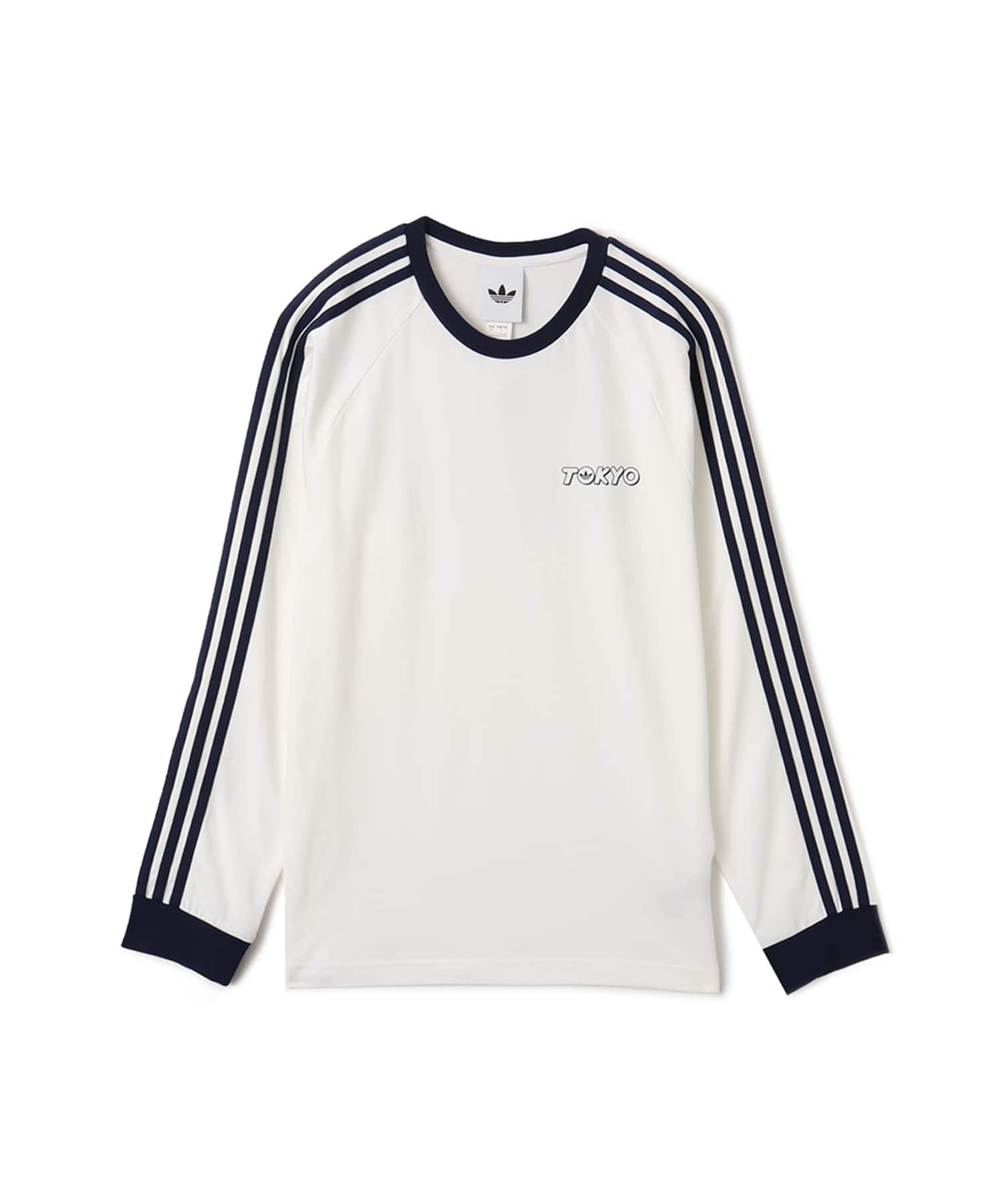 adidas TOKYO KATAKANA LONG SLEEVE T-SHIRT ホワイトのメイン画像
