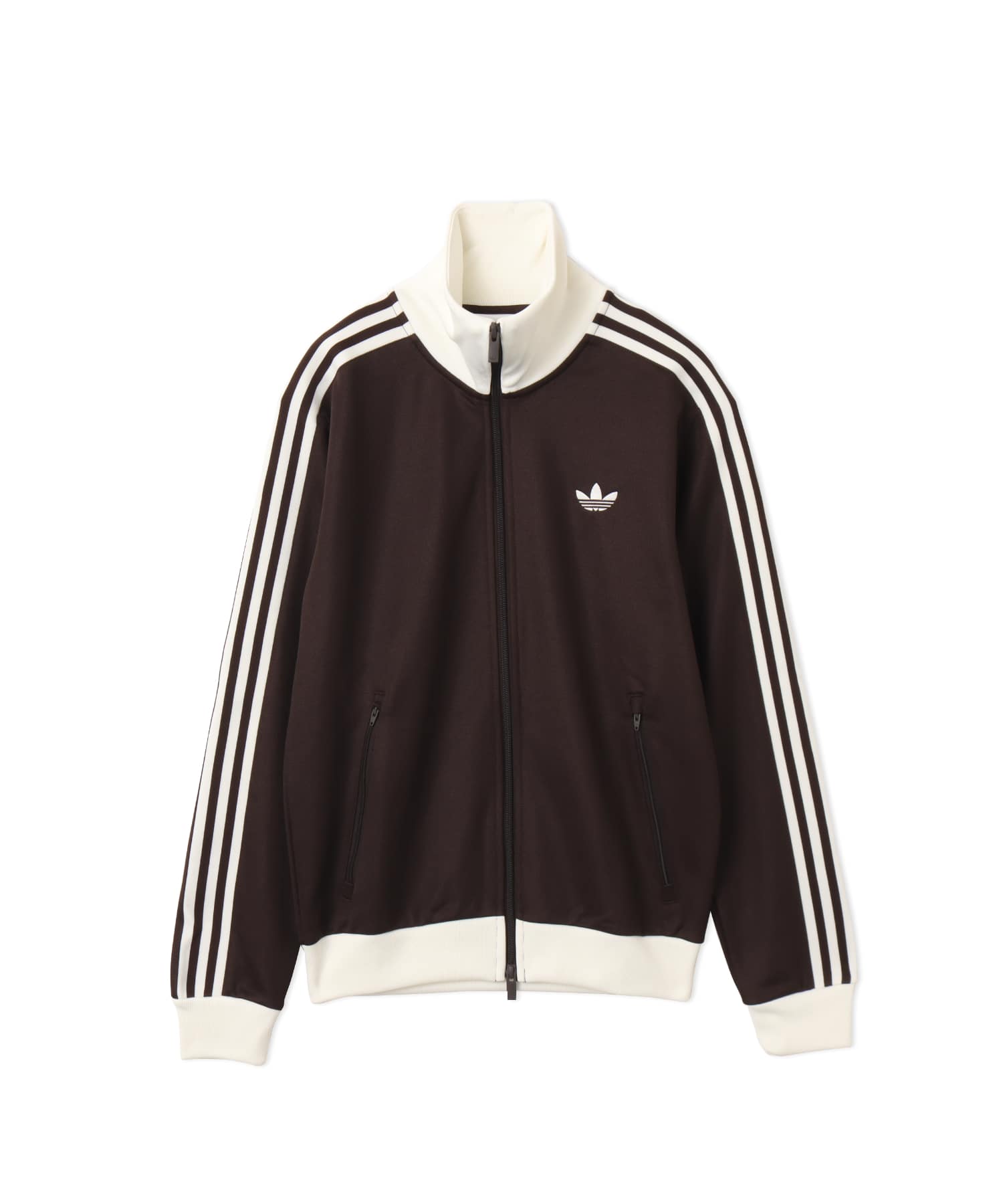 adidas CLASSIC TRACK TOP オーロラコーヒー/オフホワイトのメイン画像