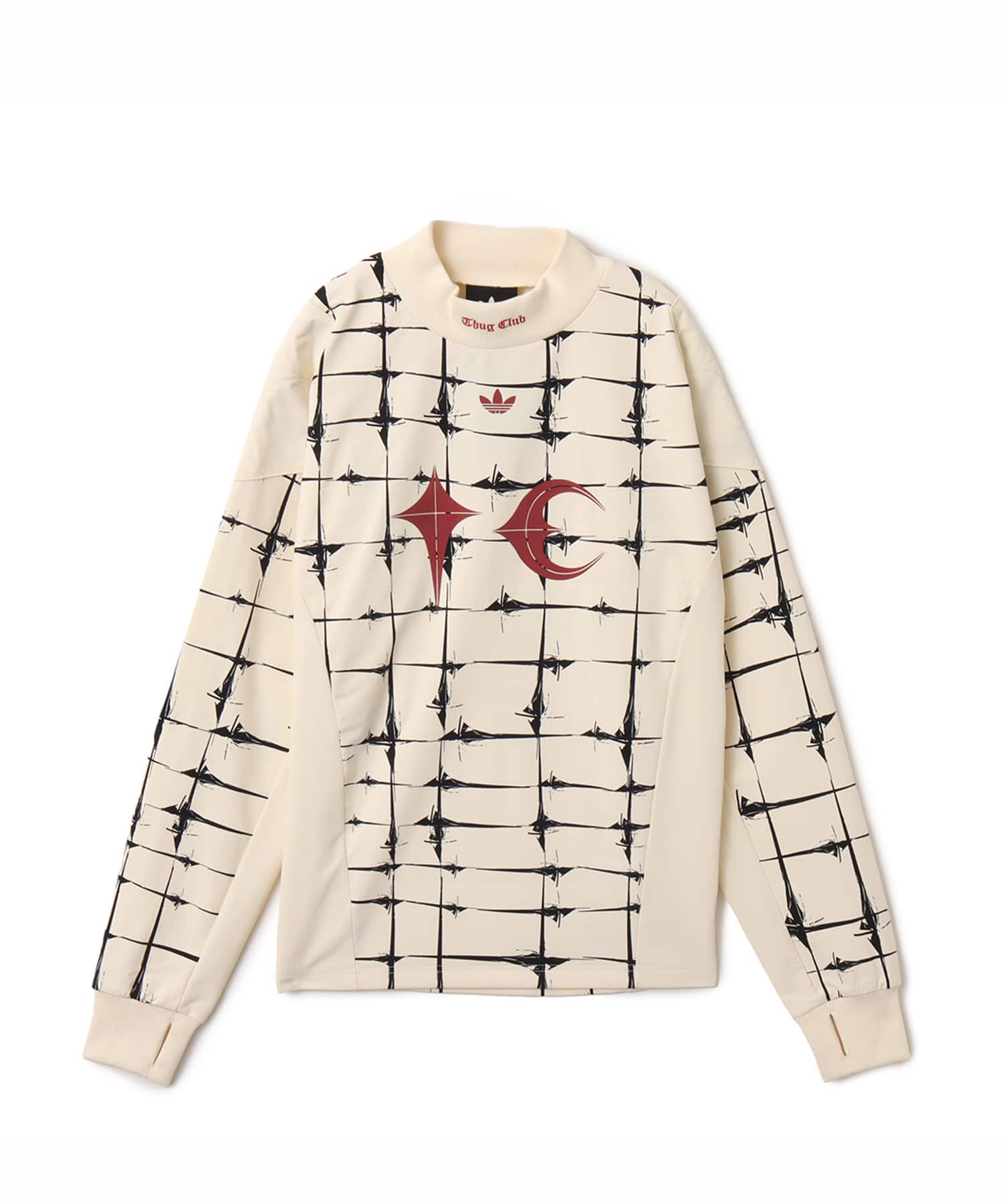 adidas THUG CLUB GOALIE T-SHIRT LONG SLEEVE クリームホワイトのメイン画像
