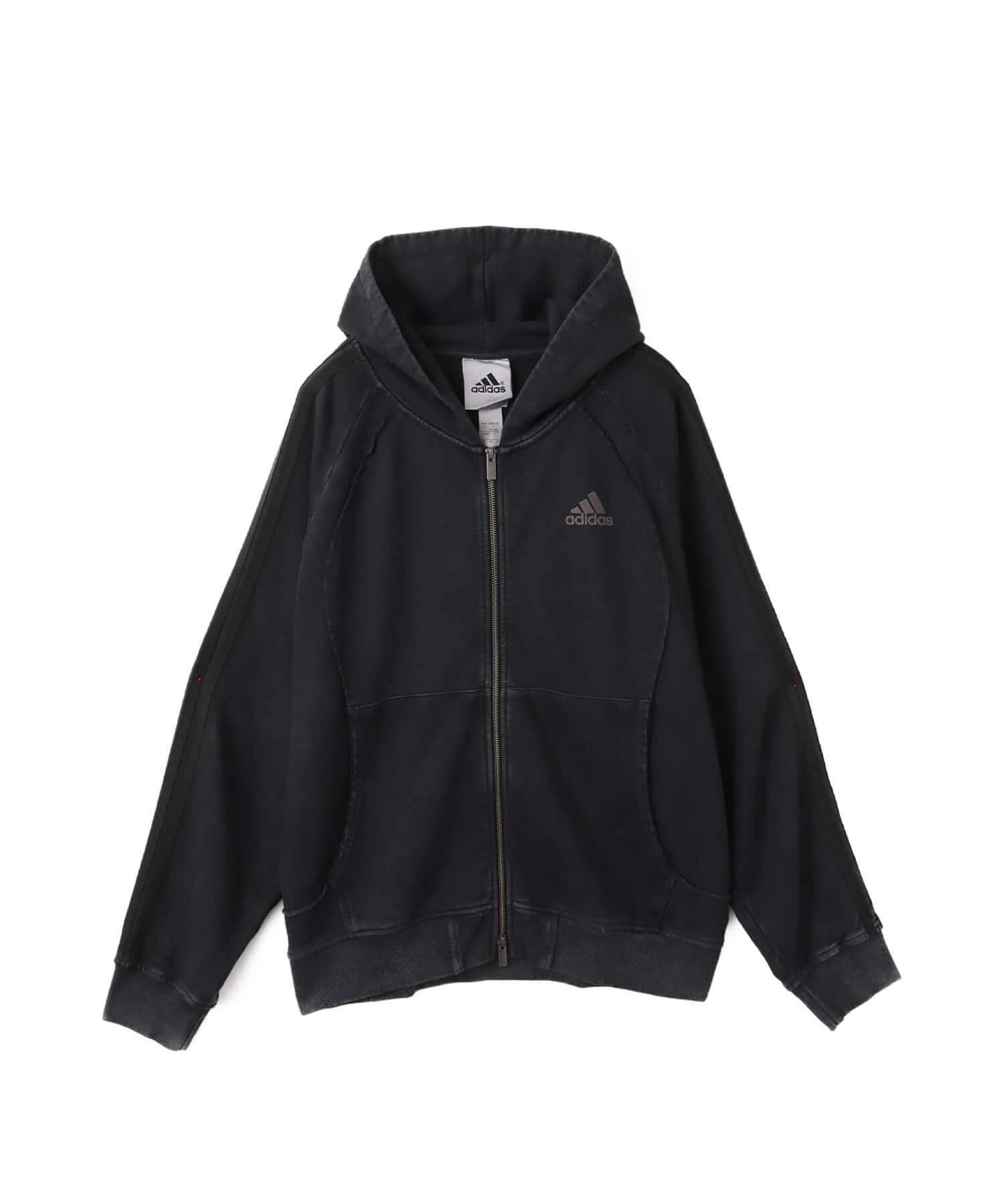 adidas ADILENIUM SEASON 4 TEAMGEIST FULL ZIP HOODIE ブラックのメイン画像