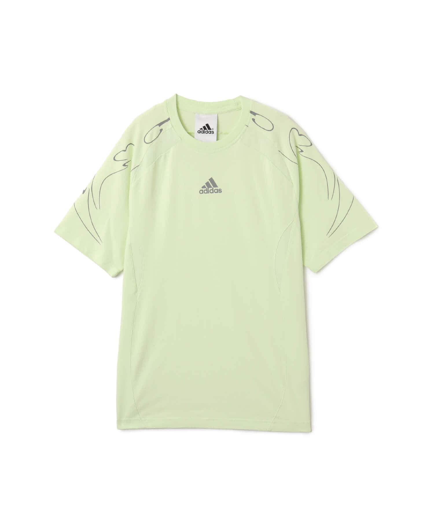 adidas ADILENIUM SEASON 4 TEAMGEIST GRAPHIC SS TEE オルモスト ライムのメイン画像