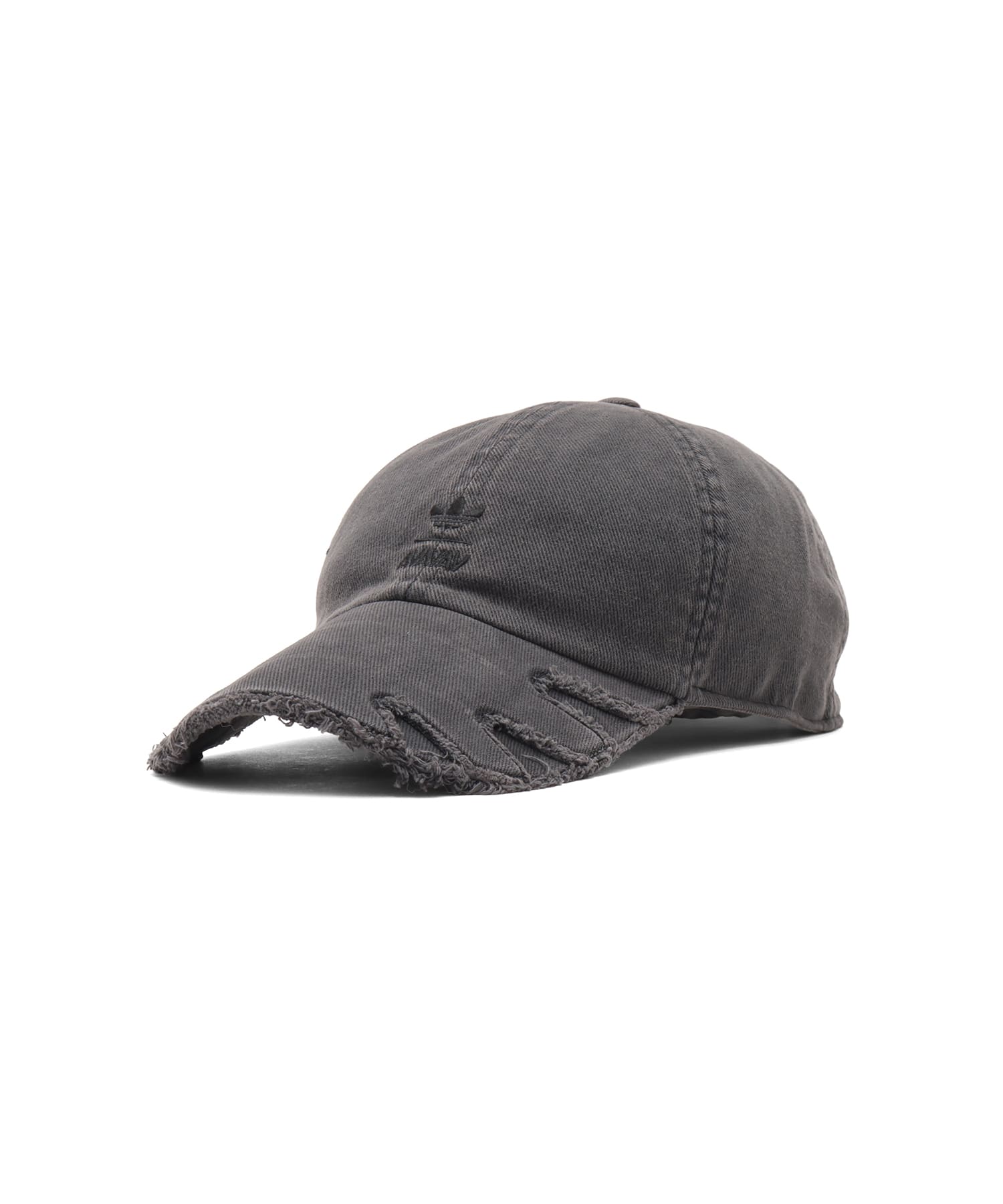 adidas BY AVAVAV SLASHED DOUBLE BRIM CAP ブラックのメイン画像
