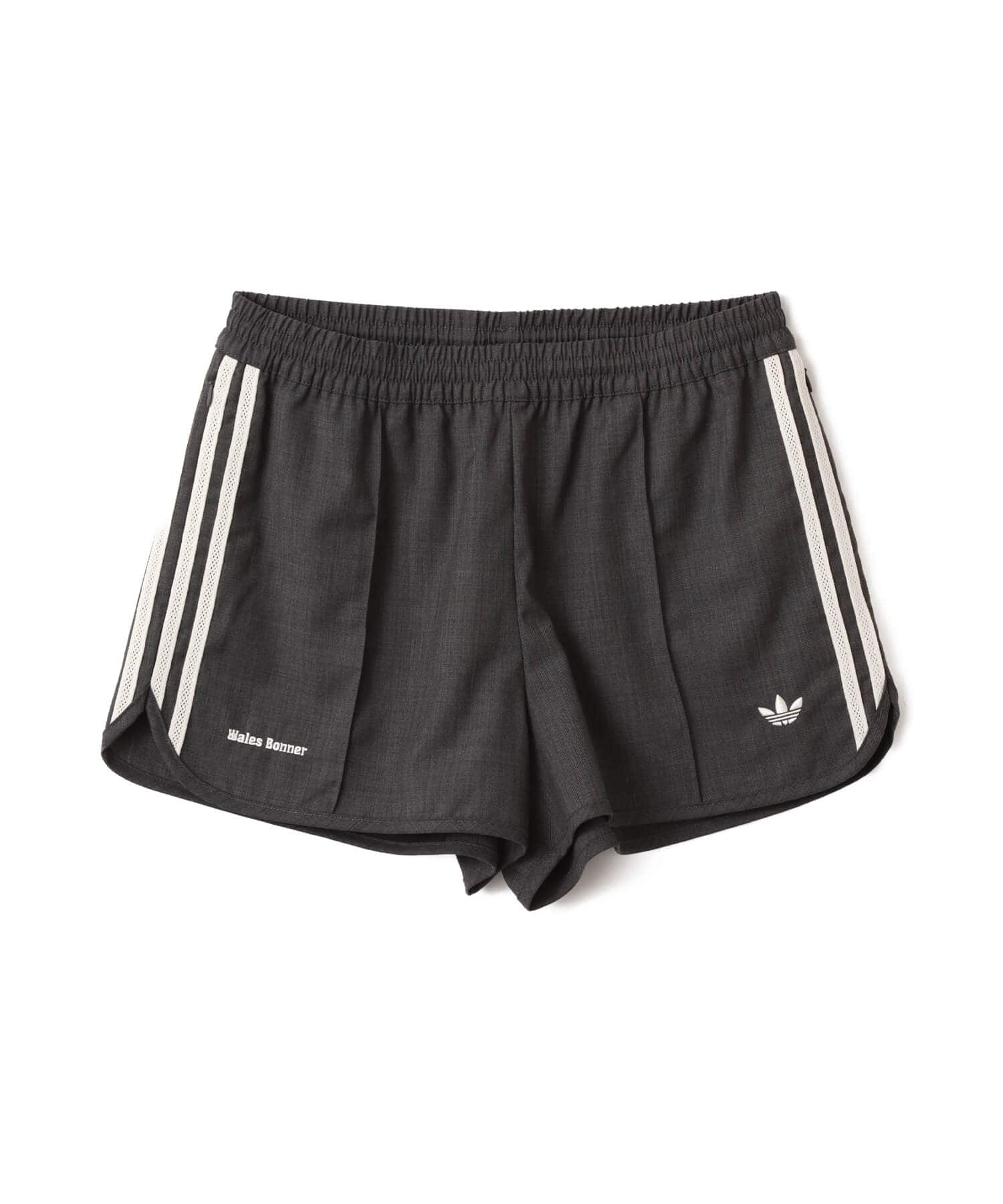 adidas WALES BONNER WOOL SHORT ダークグレーヘザーのメイン画像