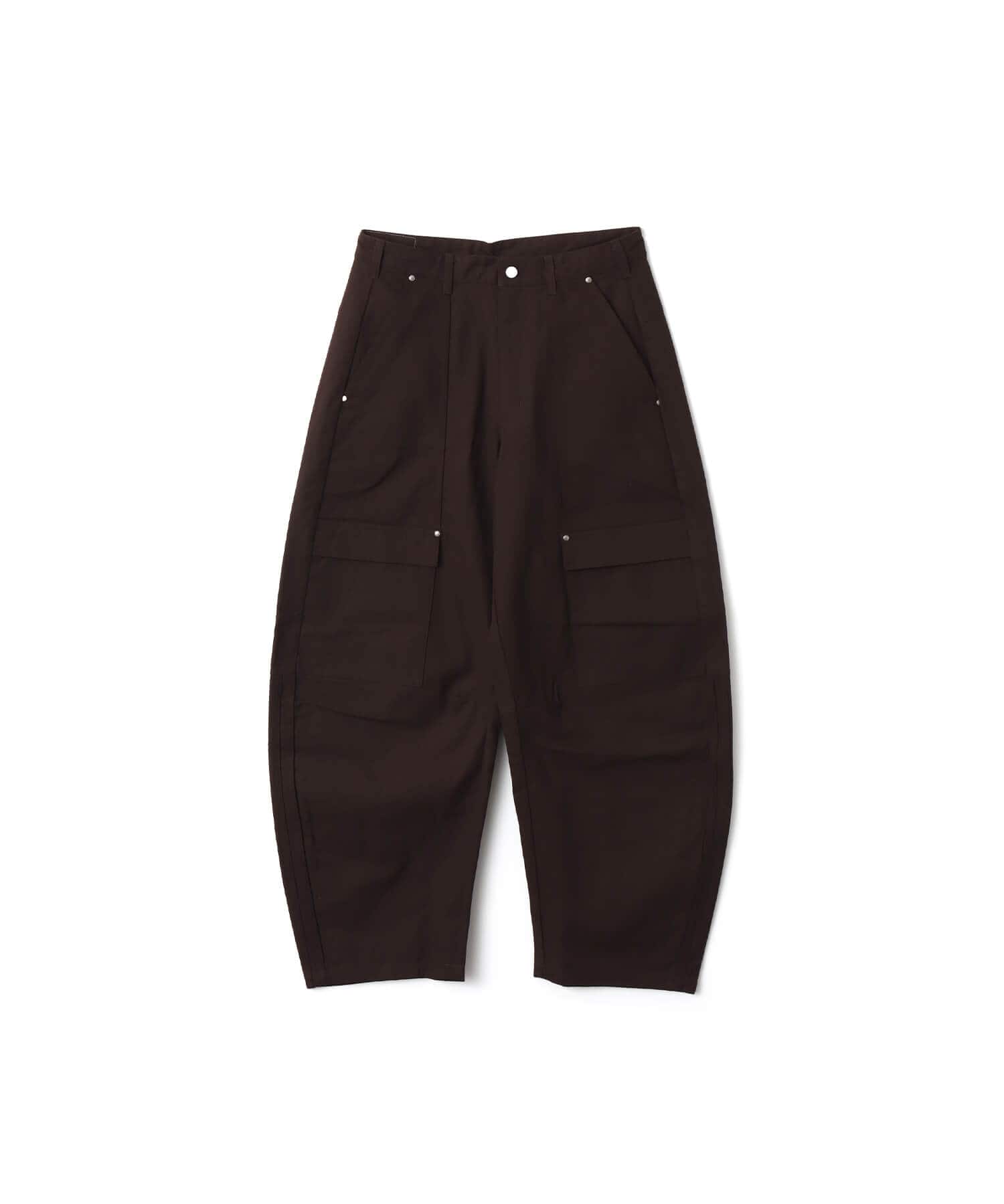 adidas Originals CANVAS CARGO WORKPANT オーロラコーヒーのメイン画像