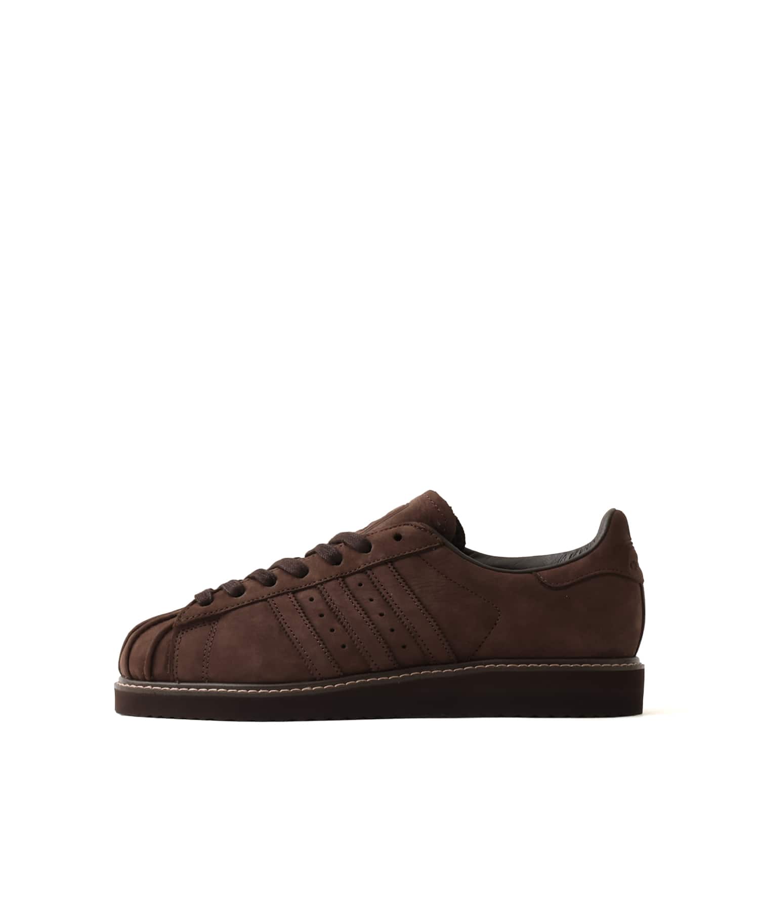 adidas SUPERSTAR LUX BROWN/BROWN/AUCOのメイン画像