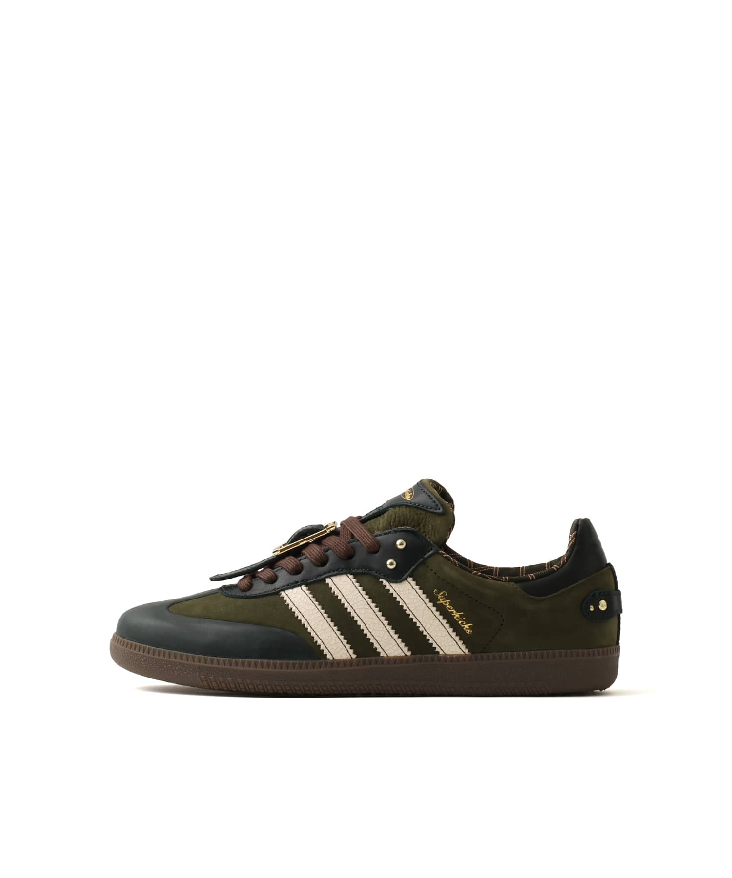 adidas SUPERKICKS SAMBA NGTCAR/WONWHI/PREBRNのメイン画像