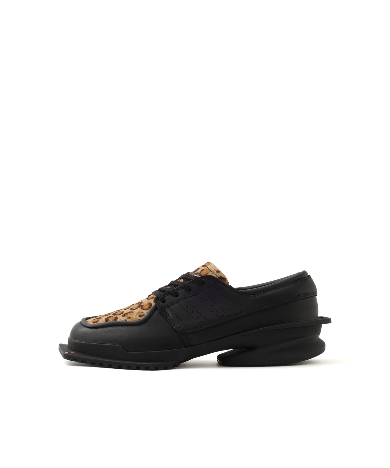 adidas FORUM SQ LOAFER W CBLACK/SUPCOL/GOLDMTのメイン画像