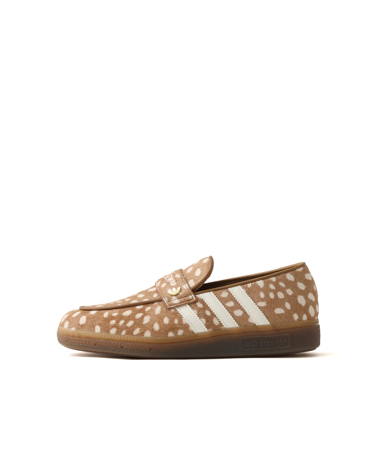 adidas HANDBALL SPEZIAL LOAFER W SUPCOL/OWHITE/GOLDMTのメイン画像