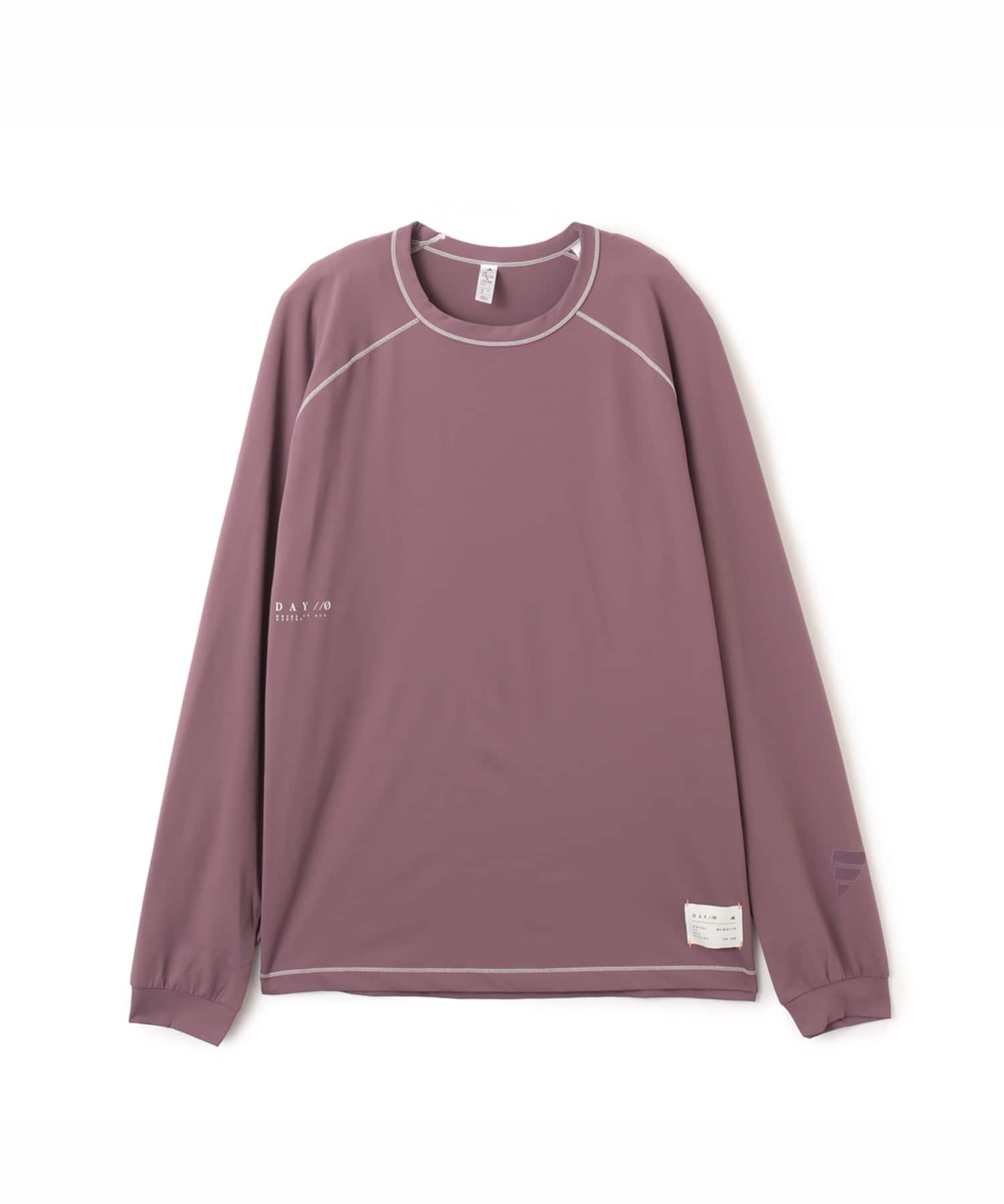 adidas DAY//Ø LONG SLEEVE TEE M シャドーフィグのメイン画像