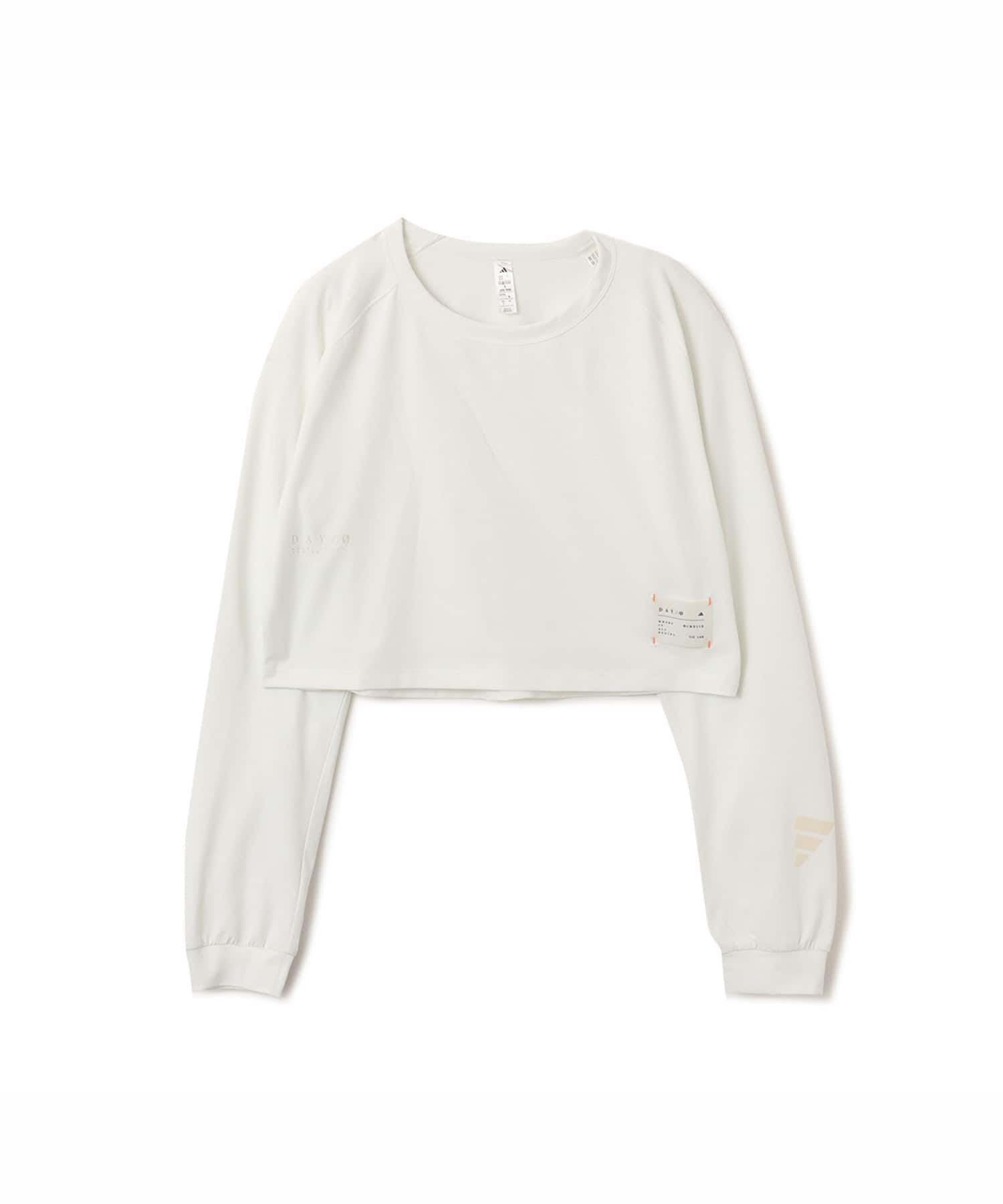 adidas DAY//Ø LONG SLEEVE TEE W パテグレーのメイン画像