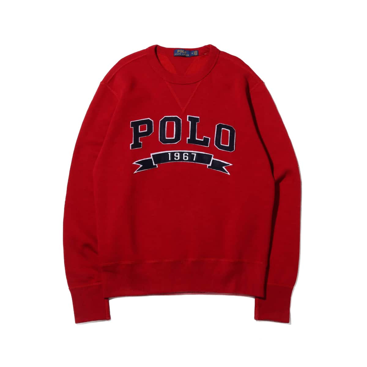 POLO RALPH LAUREN LSCNM1-LONG SLEEVE-KNIT RED 18HO-Iのメイン画像