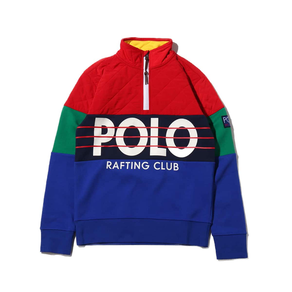 POLO RALPH LAUREN LS HZ M11-LONG SLEEVE-KNIT RED MULTI 18HO-Iのメイン画像