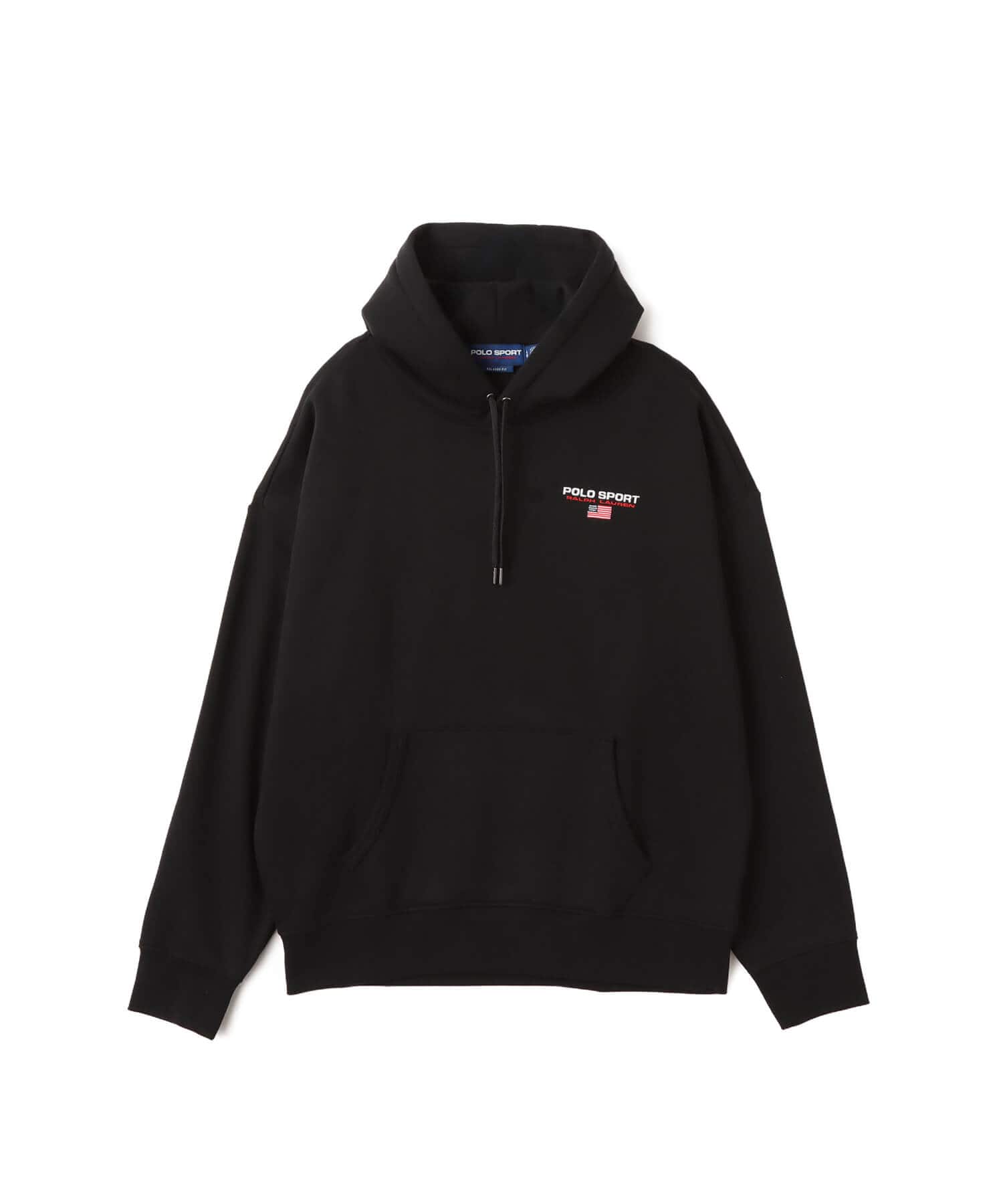 POLO RALPH LAUREN Relaxed Fit Polo Sport Hoodie POLO BLACK/WHITEのメイン画像