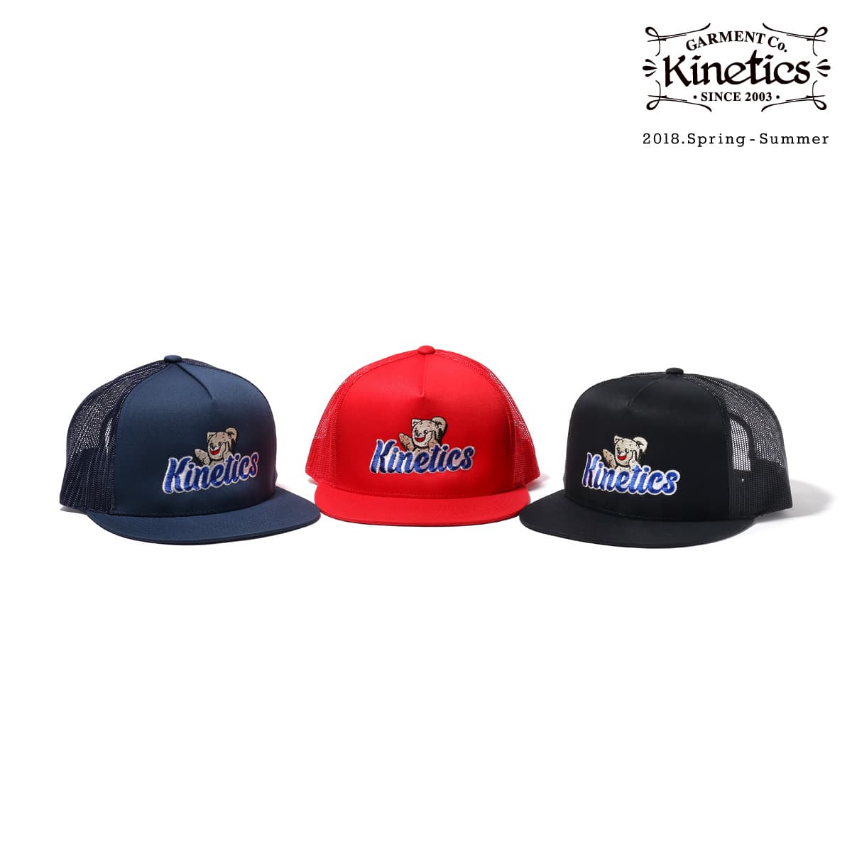 Kinetics WASH SOMEONE AWAY Trucker Cap 3色展開 18SS-I_photo_large