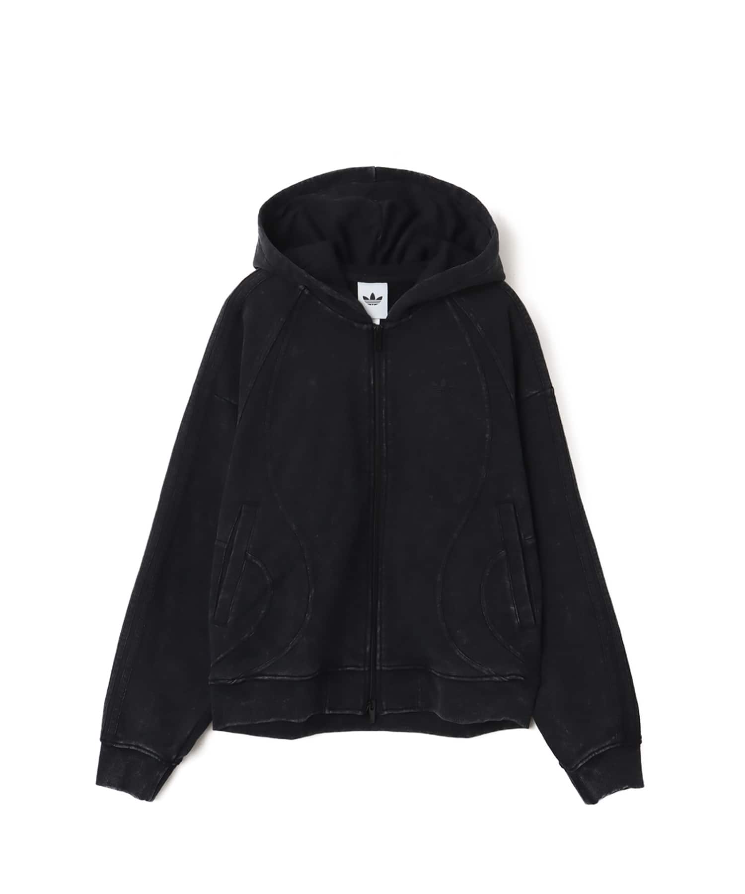 adidas TG FZ HOODY ブラックのメイン画像