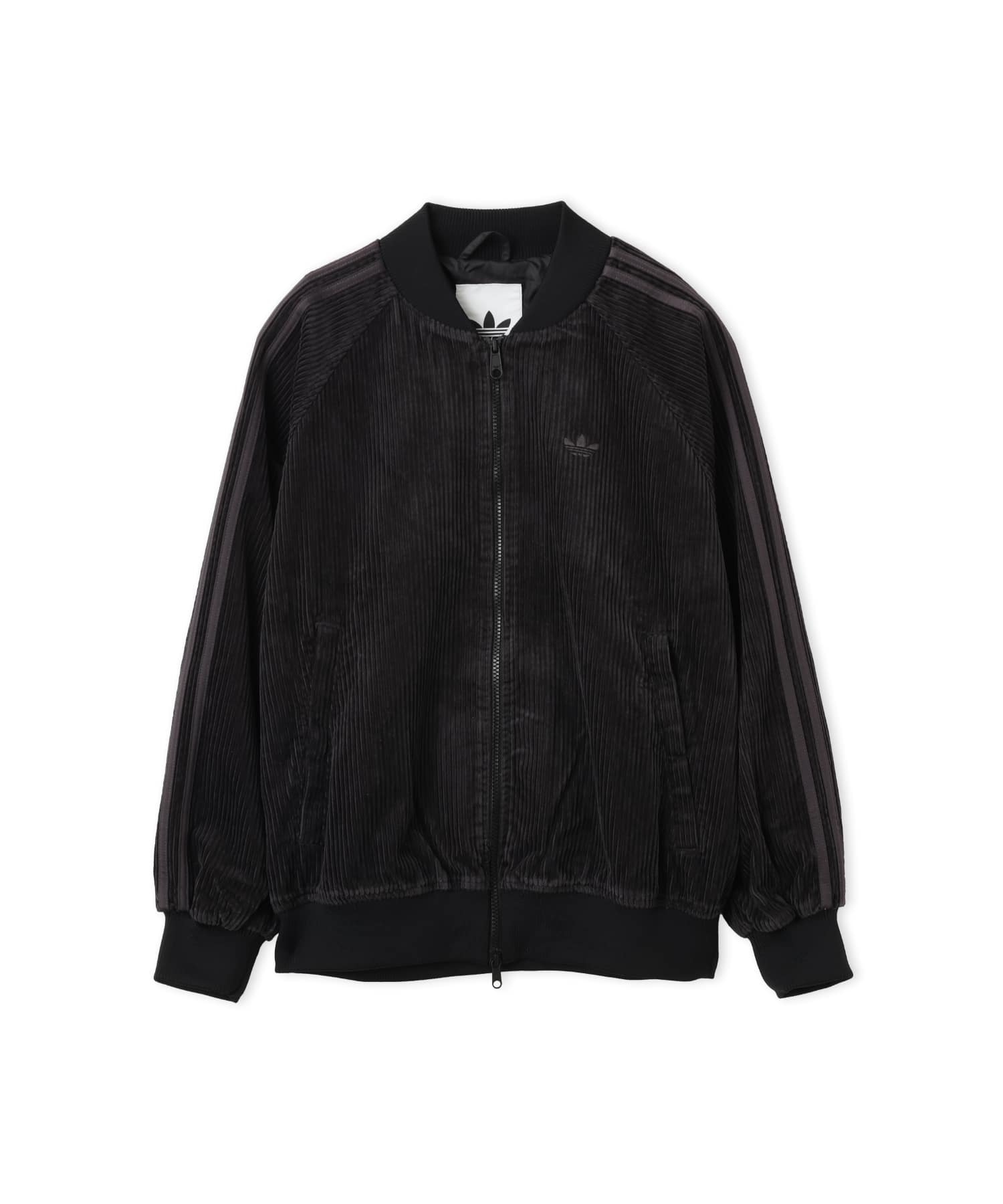 adidas CORDUROY SST OVERSIZED TRACK TOP ブラック/ユーティリティブラックのメイン画像