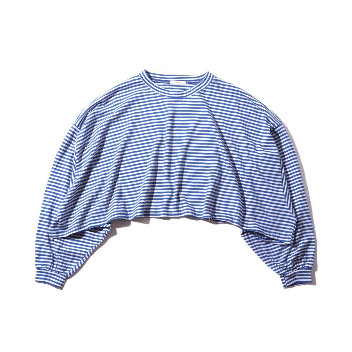 Atmos Pink ボーダー ビックシルエット トップス Blue 18fw I